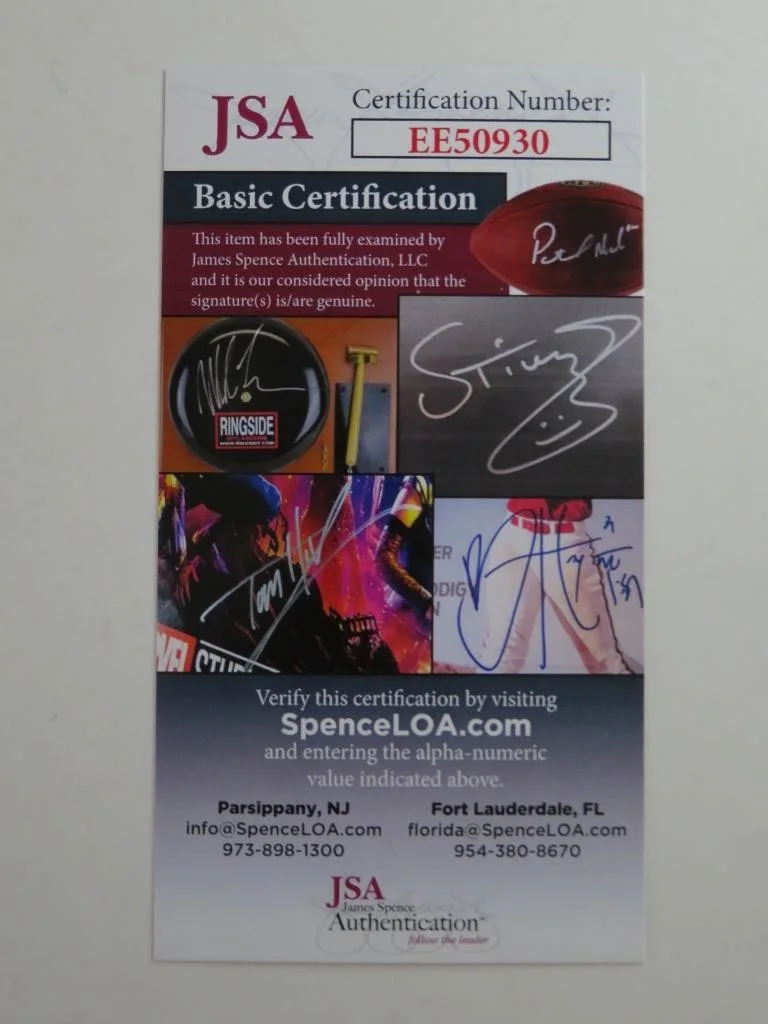Brad Arnold THREE DOORS DOWN 3 DOORS DOWN Signed Autograph Auto Guitar by 5 JSA, image 5