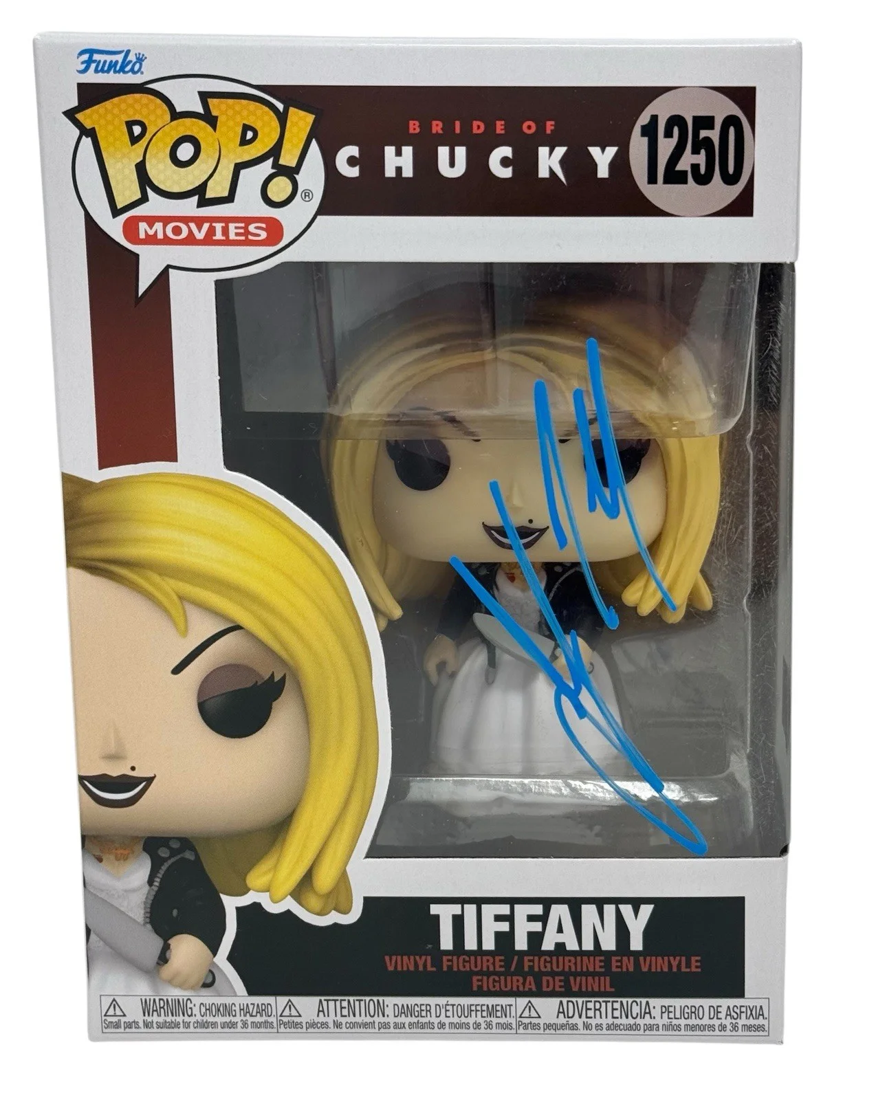 Jennifer Tilly — Jennifer Tilly "Bride of Chucky" Signed Tiffany Funko Pop Autograph Beckett COA