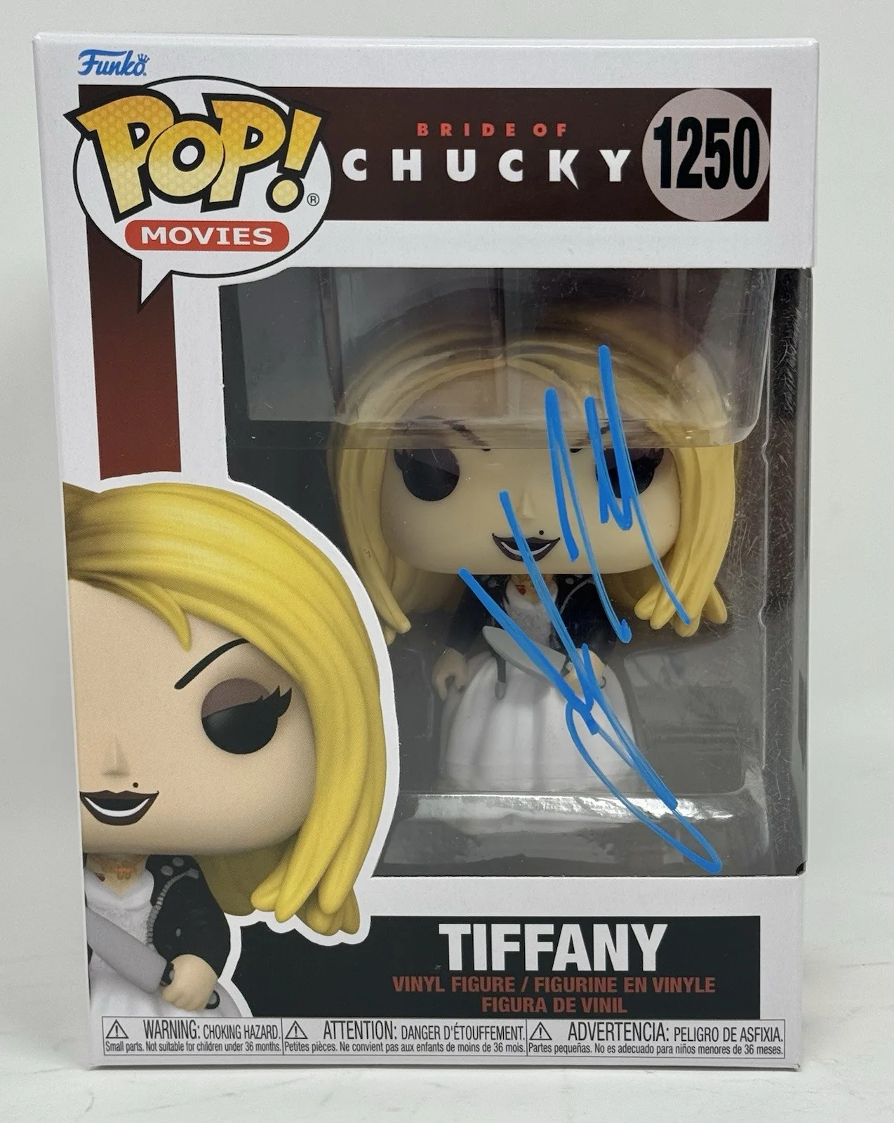 Jennifer Tilly — Jennifer Tilly "Bride of Chucky" Signed Tiffany Funko Pop Autograph Beckett COA, изображение 2