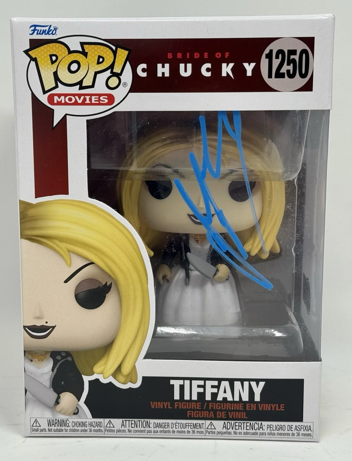 Jennifer Tilly — Jennifer Tilly "Bride of Chucky" Signed Tiffany Funko Pop Autograph Beckett COA, изображение 2