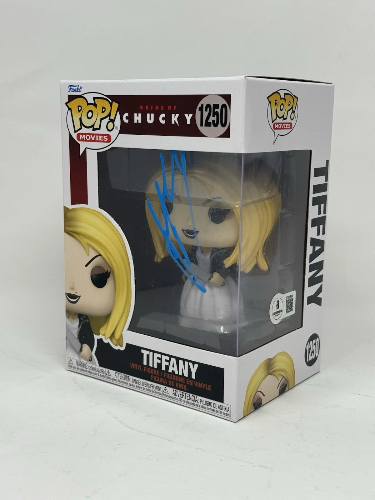 Jennifer Tilly — Jennifer Tilly "Bride of Chucky" Signed Tiffany Funko Pop Autograph Beckett COA, изображение 3