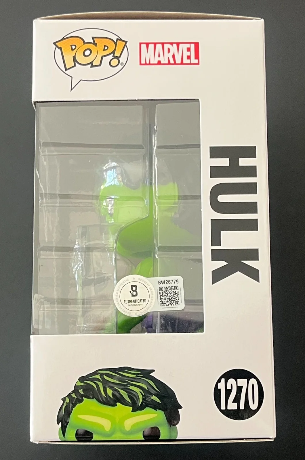 MARK RUFFALO SIGNED AVENGERS BEYOND EARTH'S MIGHTIEST HULK FUNKO & BECKETT COA, изображение 2