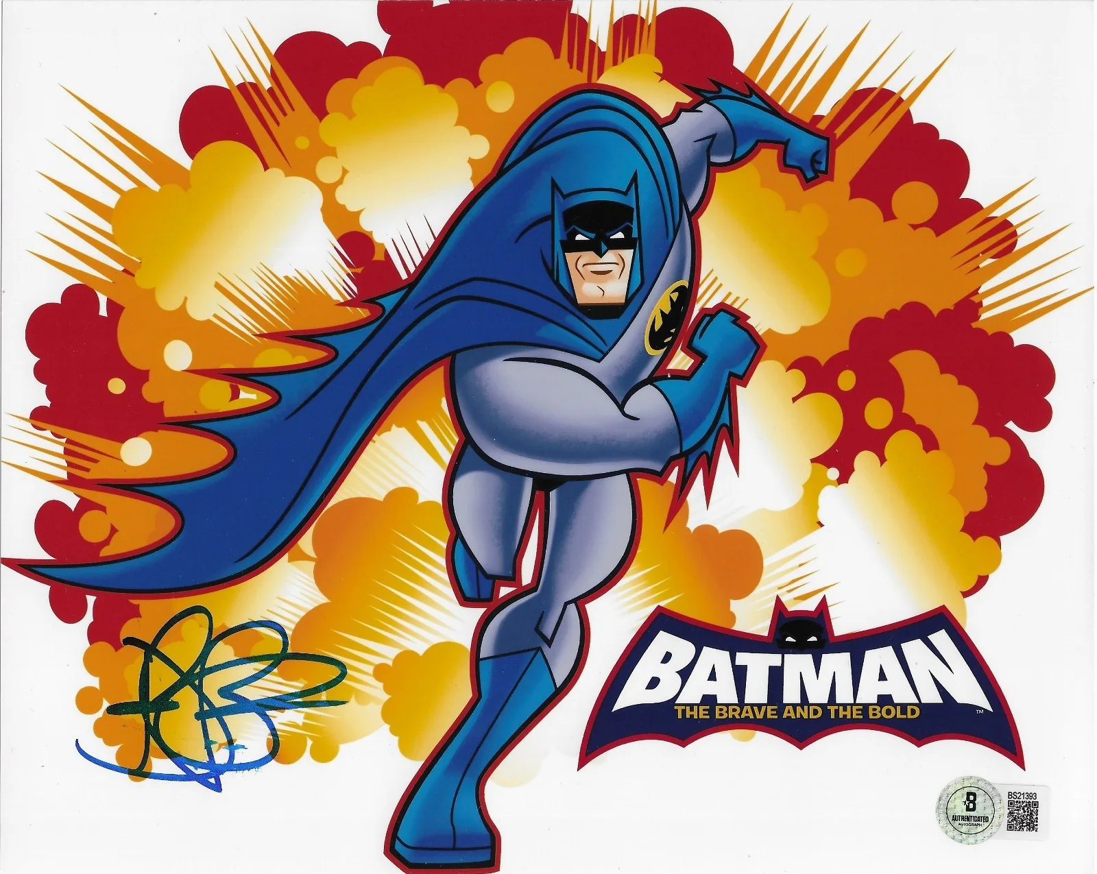 Diedrich Bader — Diedrich Bader Signed 8x10 Photo BAS Autographed Batman: The Brave and the Bold