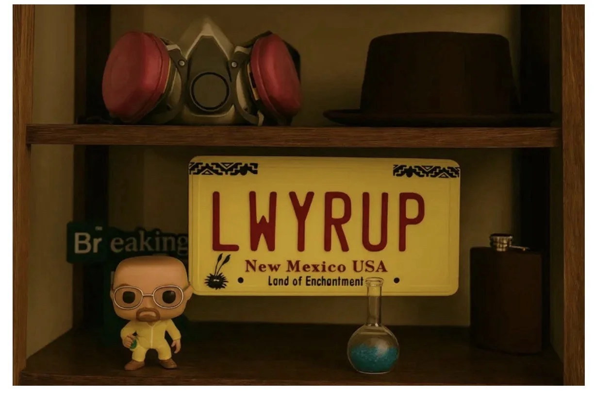 Better Call Saul LWYRUP Mini License Plate – 3D Printed Display 9.5” X 4.5”, image 2