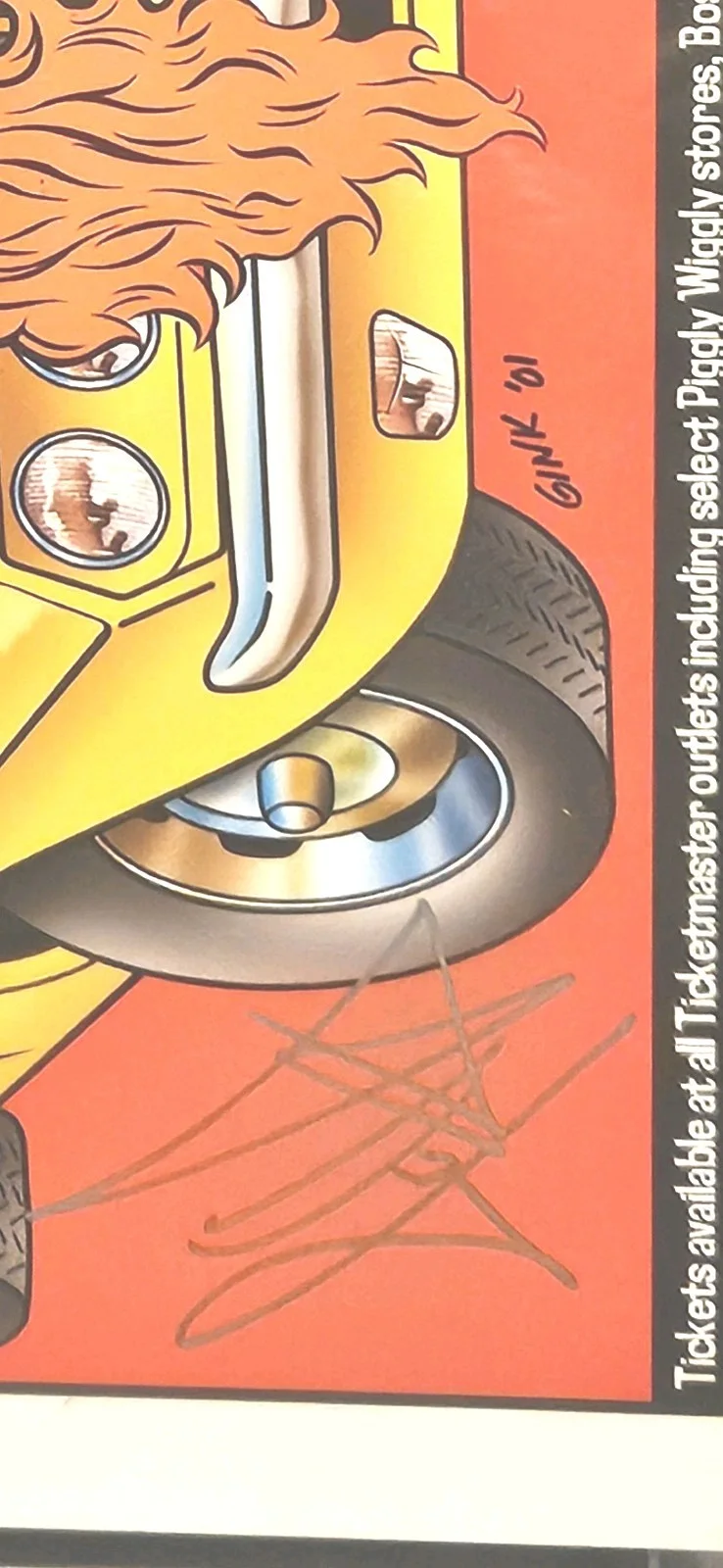 Fuel Signed 11x17 Concert Poster All 4 Original Members! Brett RARE!! COA, изображение 5