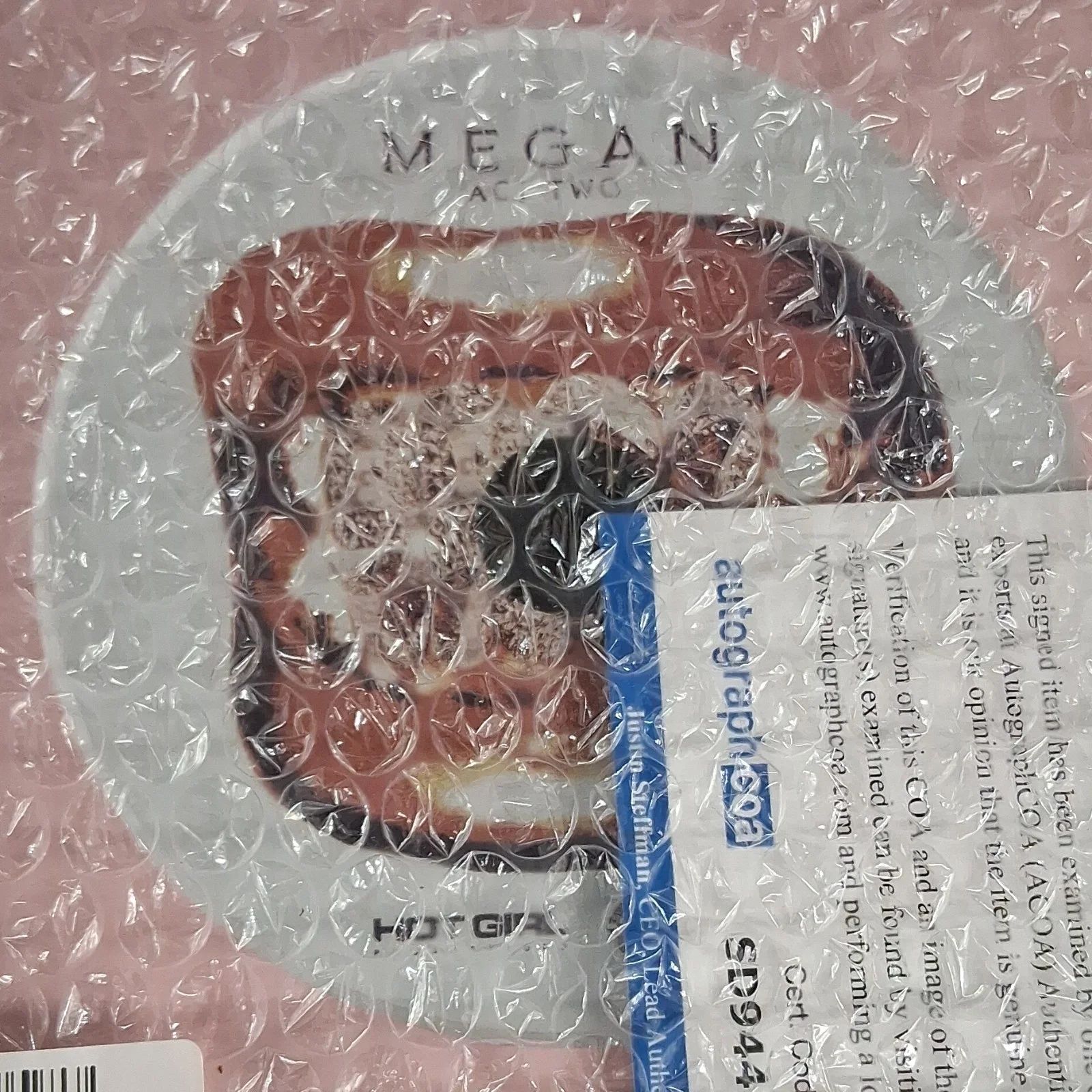 Megan Thee Stallion Autographed Framed CD Insert w/ COA & CD, image 4
