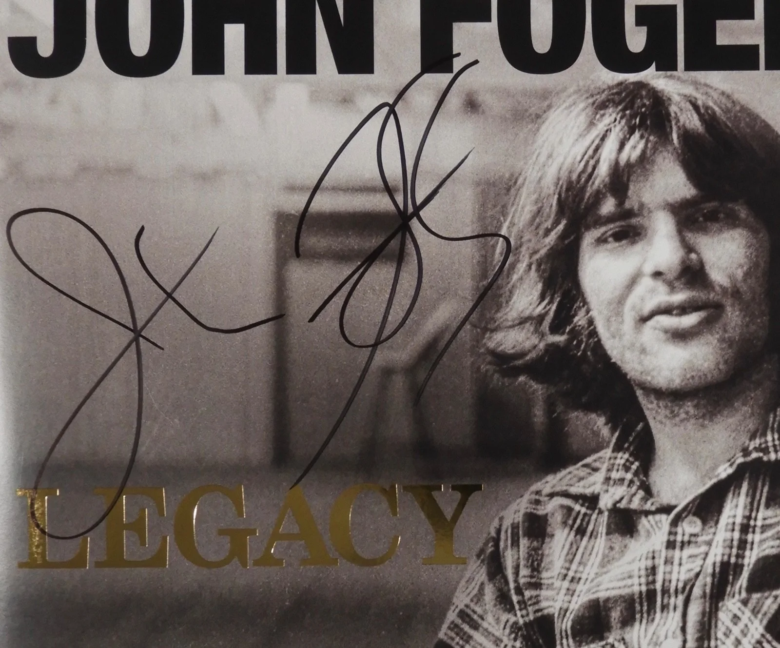 CCR John Fogerty Signed Autograph JSA Album Vinyl Record, изображение 2