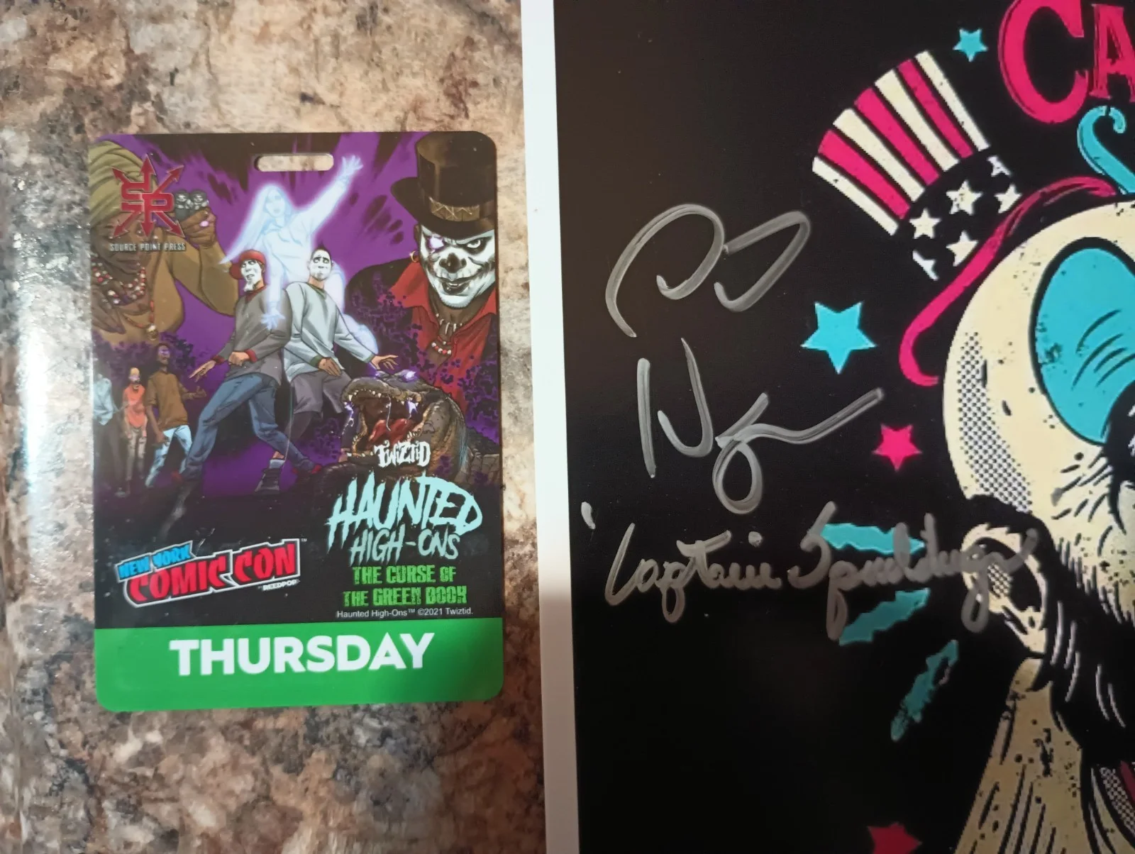 Sid Haig — Sid Haig Signed Photo Poster Captain Spaulding House 1000 Corpses COA Included, image 2