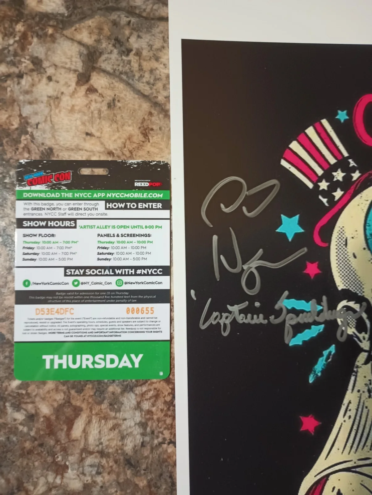 Sid Haig — Sid Haig Signed Photo Poster Captain Spaulding House 1000 Corpses COA Included, image 3