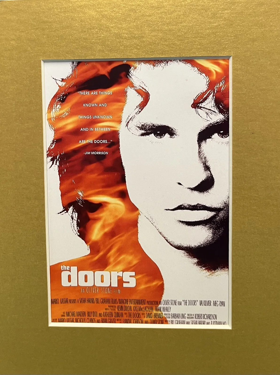 THE DOORS. 35mm Film Cell Mounted Display, image 2