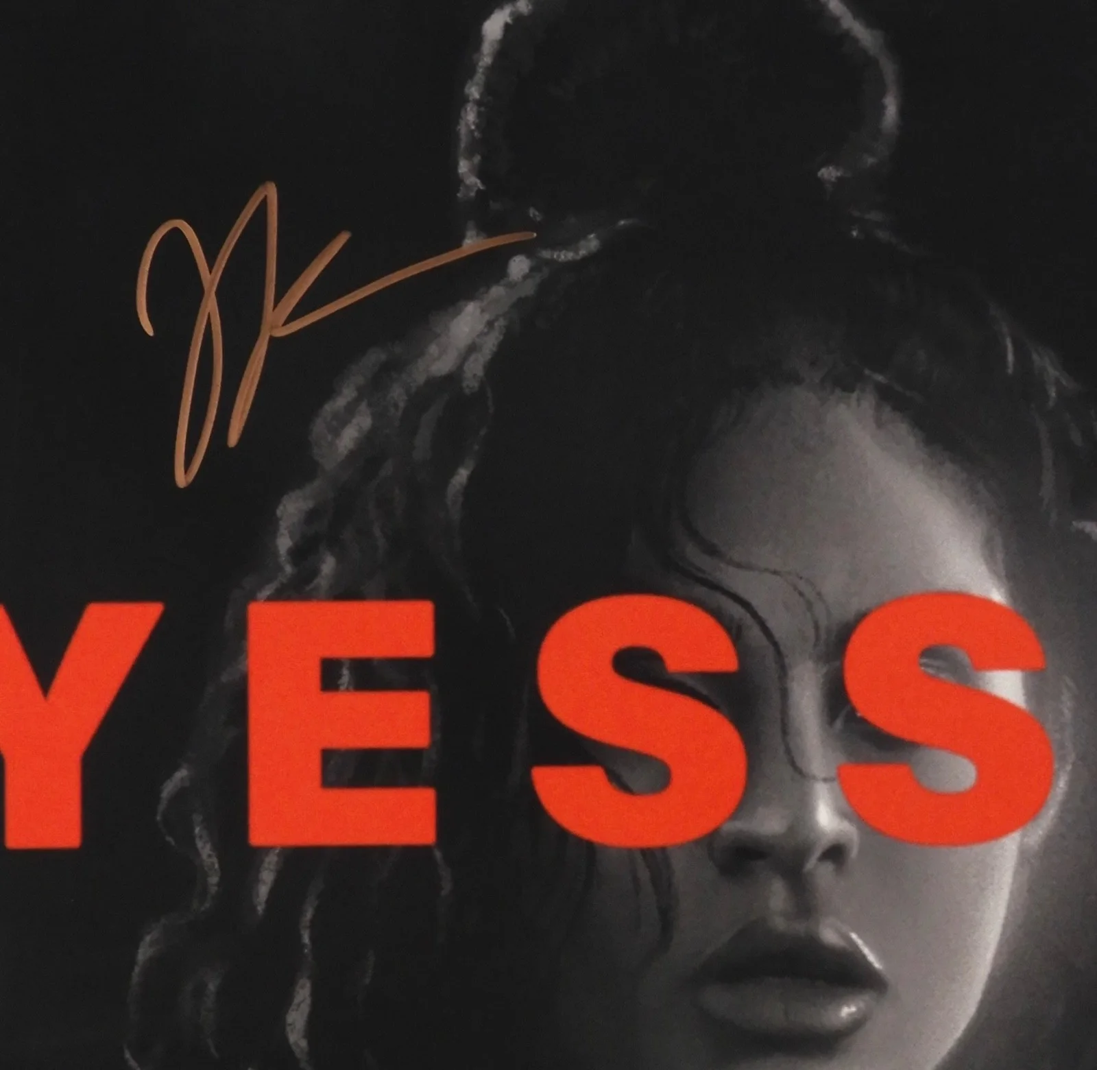 Jessie Reyez JSA Fully Signed Autograph Record Album Vinyl Yessie, image 2
