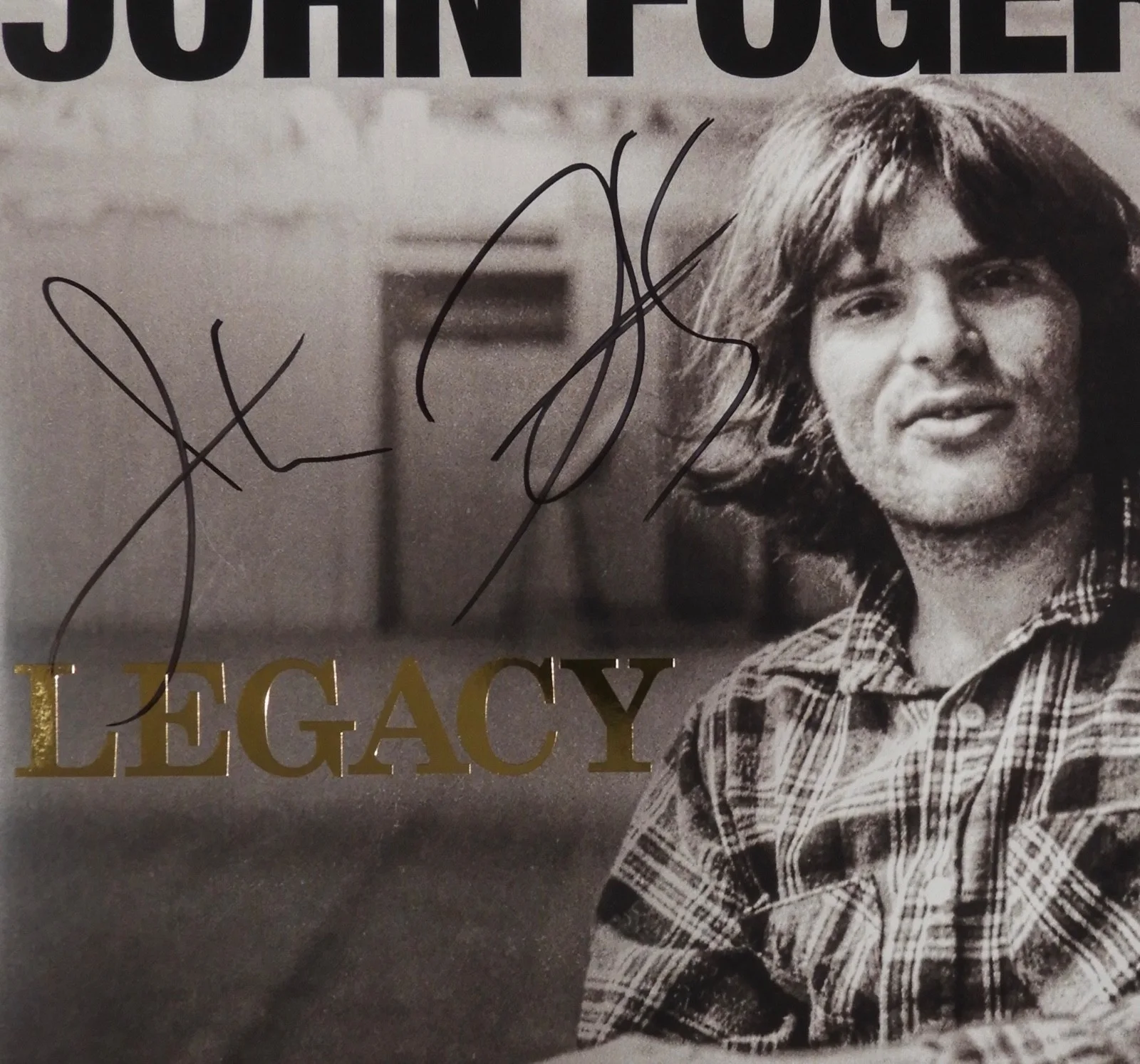 CCR John Fogerty Signed Autograph JSA Album Vinyl Record, изображение 2