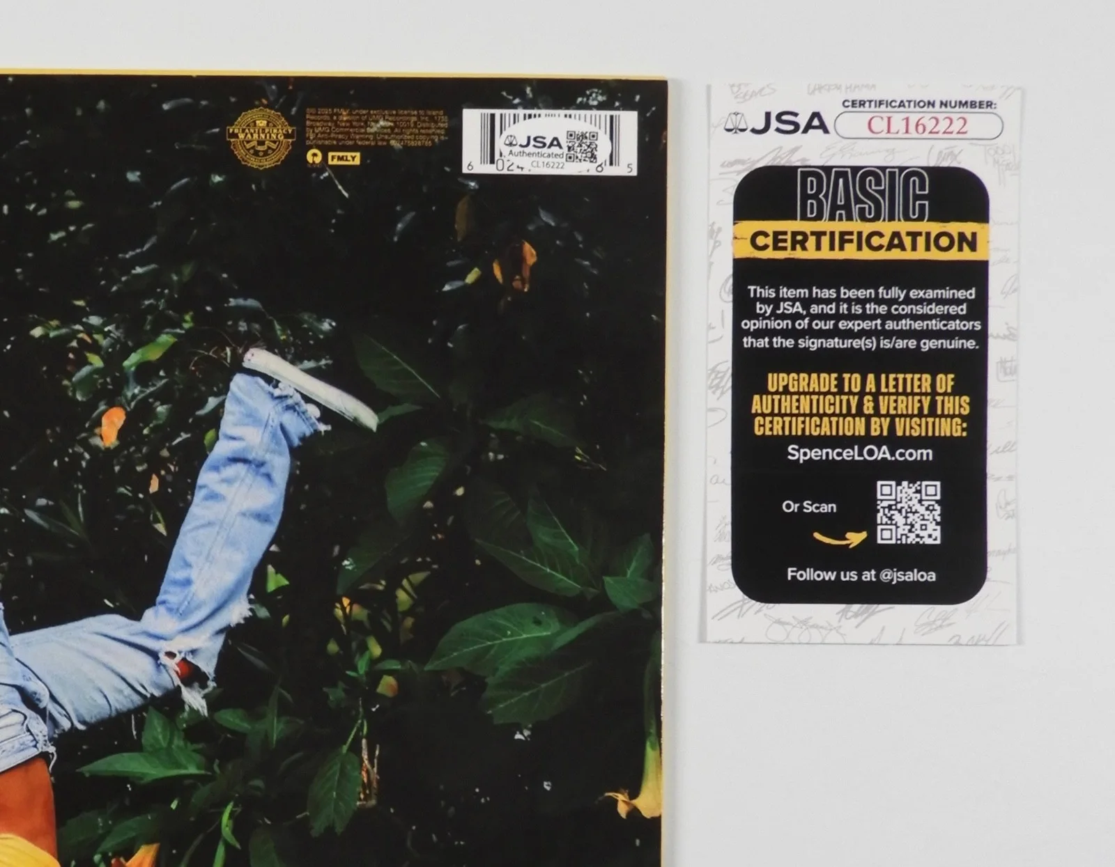 Jessie Reyez JSA Fully Signed Autograph Record Album Vinyl Paid In Memories, изображение 3