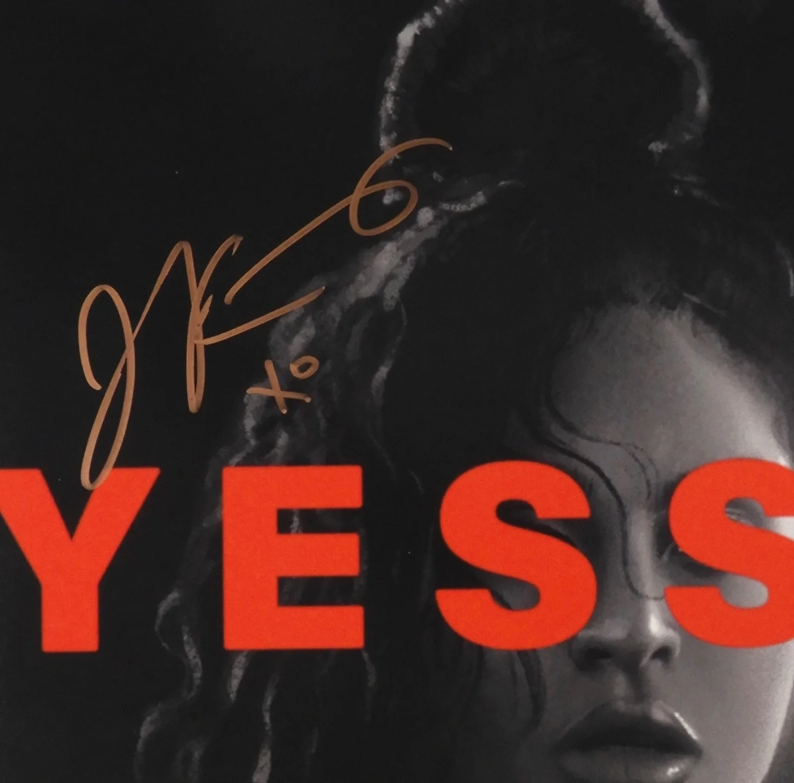 Jessie Reyez JSA Fully Signed Autograph Record Album Vinyl Yessie, изображение 2