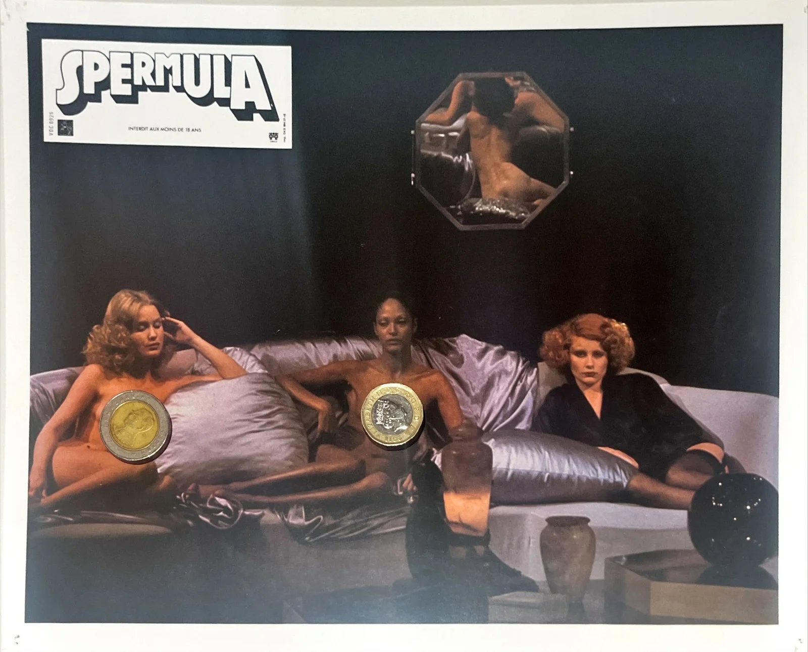 Lobby Card Set (10): "Spermula" (1976) Udo Kier, French lcs, изображение 4