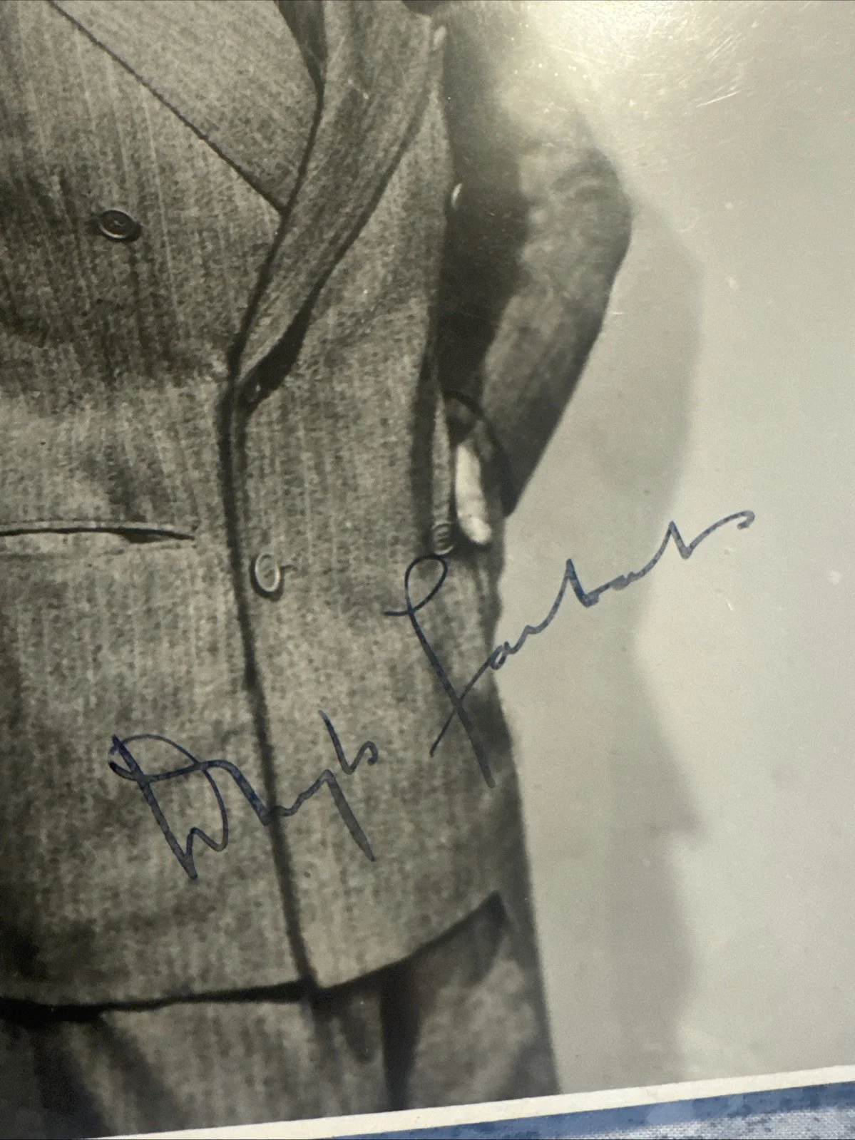 8 X 10 Photo Douglas Fairbanks Autograph Silent Film Star 1934 Studio Promo, изображение 5