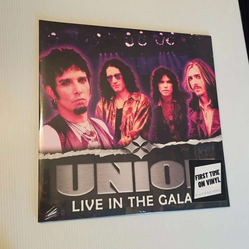 Union Band SIGNED Vinyl LPLive in the Gala New AUTOGRAPHED INSERT JSA COA, изображение 2