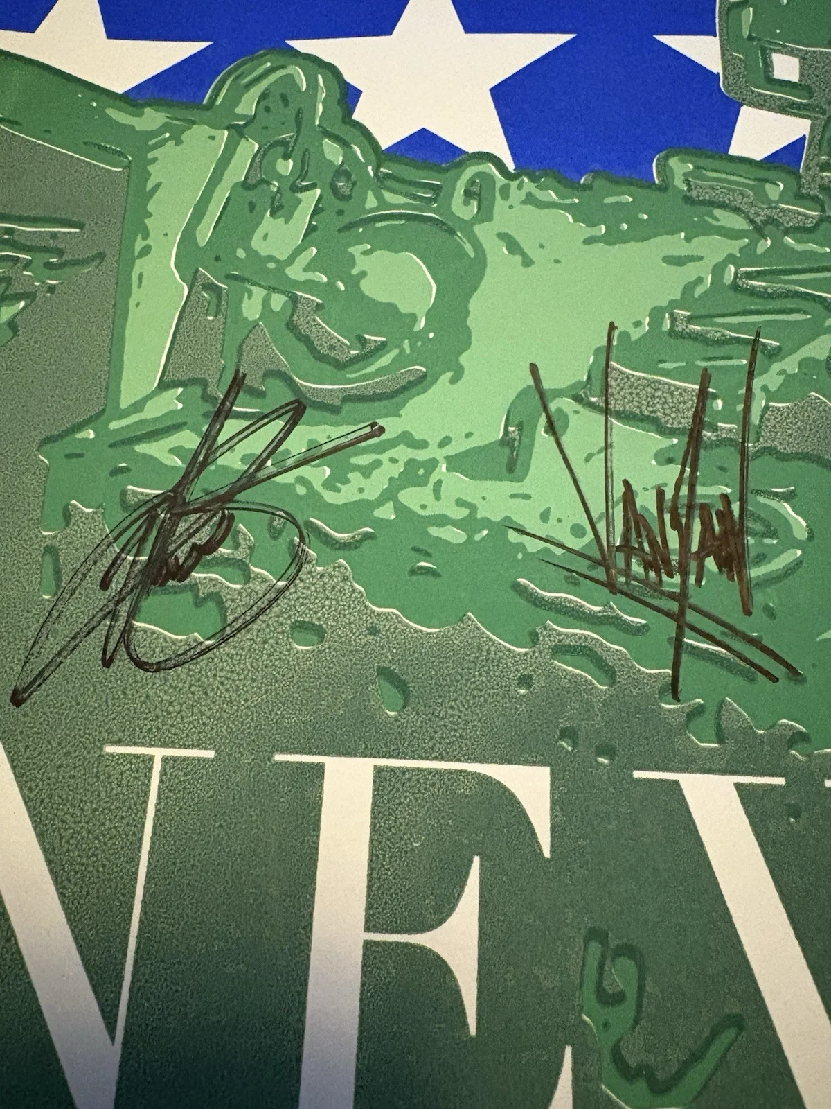 Limited Edition Signed & Numbered Sabaton Concert Poster 25x19 New York 2019, изображение 4