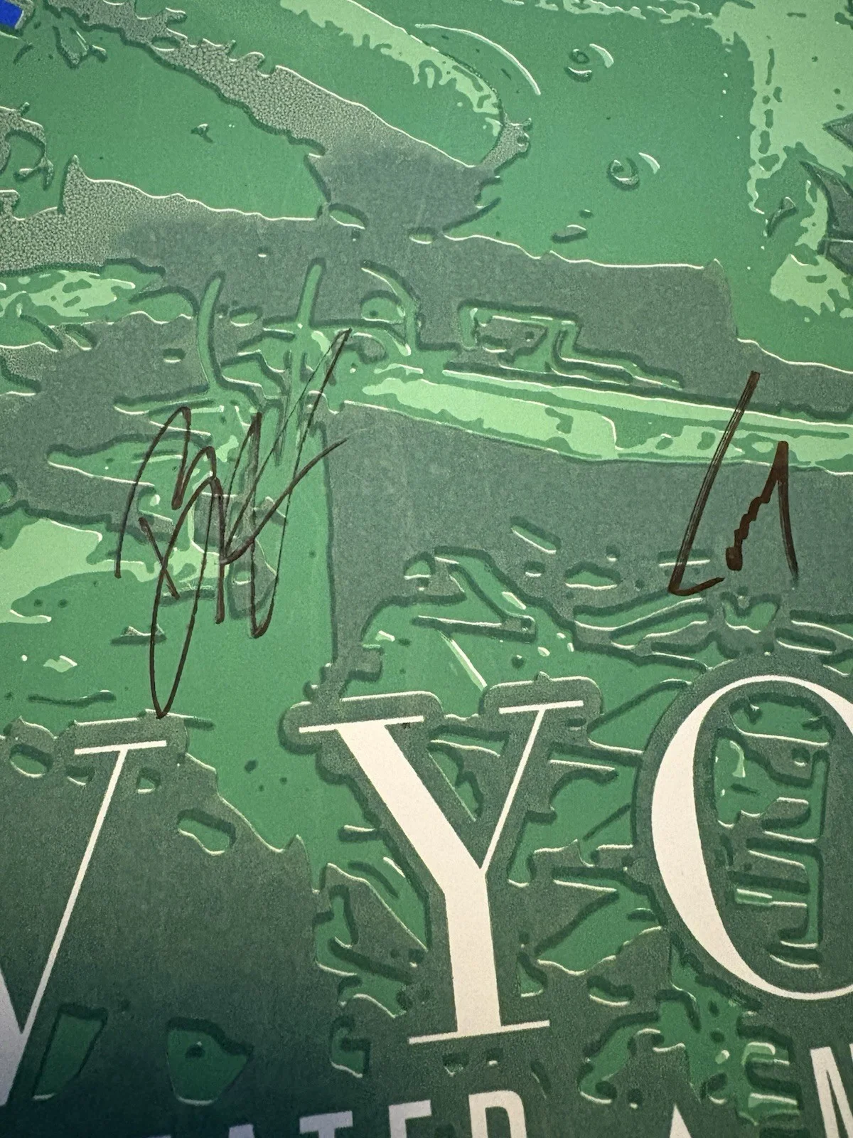 Limited Edition Signed & Numbered Sabaton Concert Poster 25x19 New York 2019, изображение 5