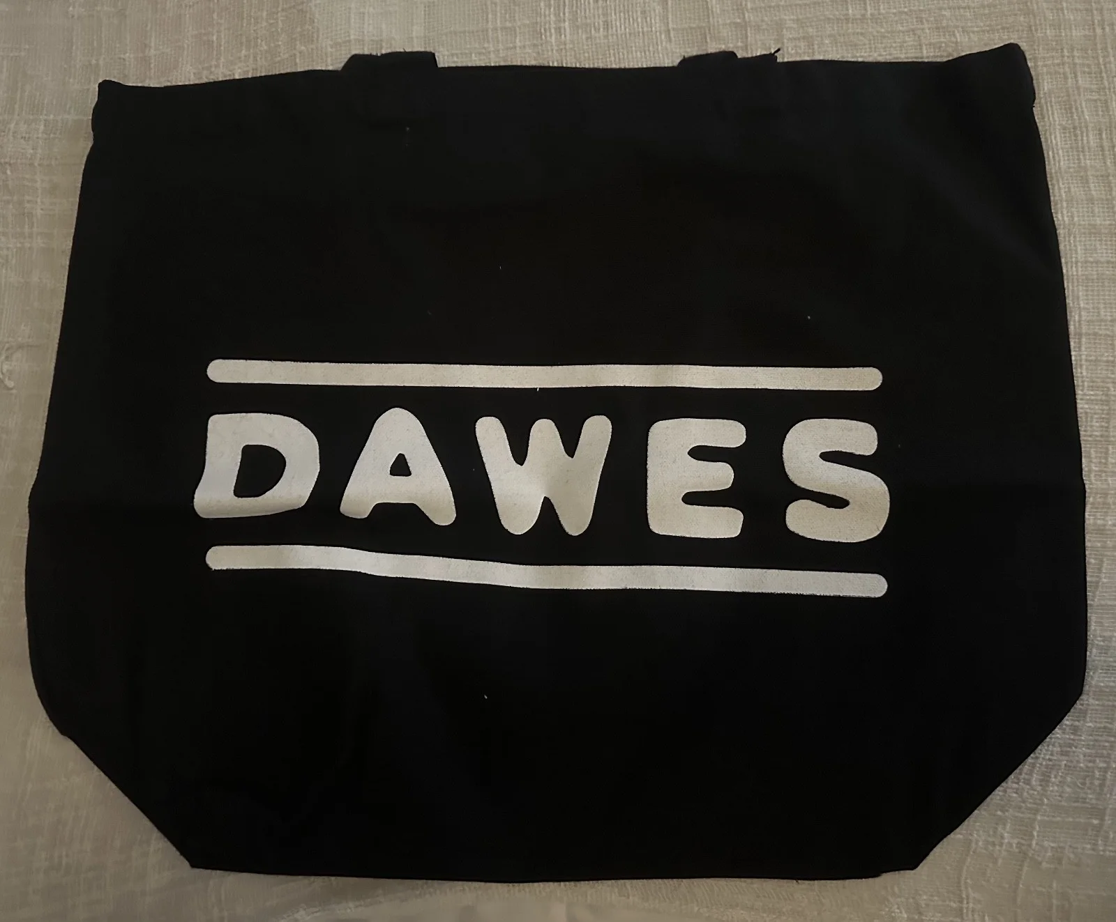 Dawes The Band Signed This Original Poster Taylor Griffin Goldsmith & Tote Bag, изображение 2