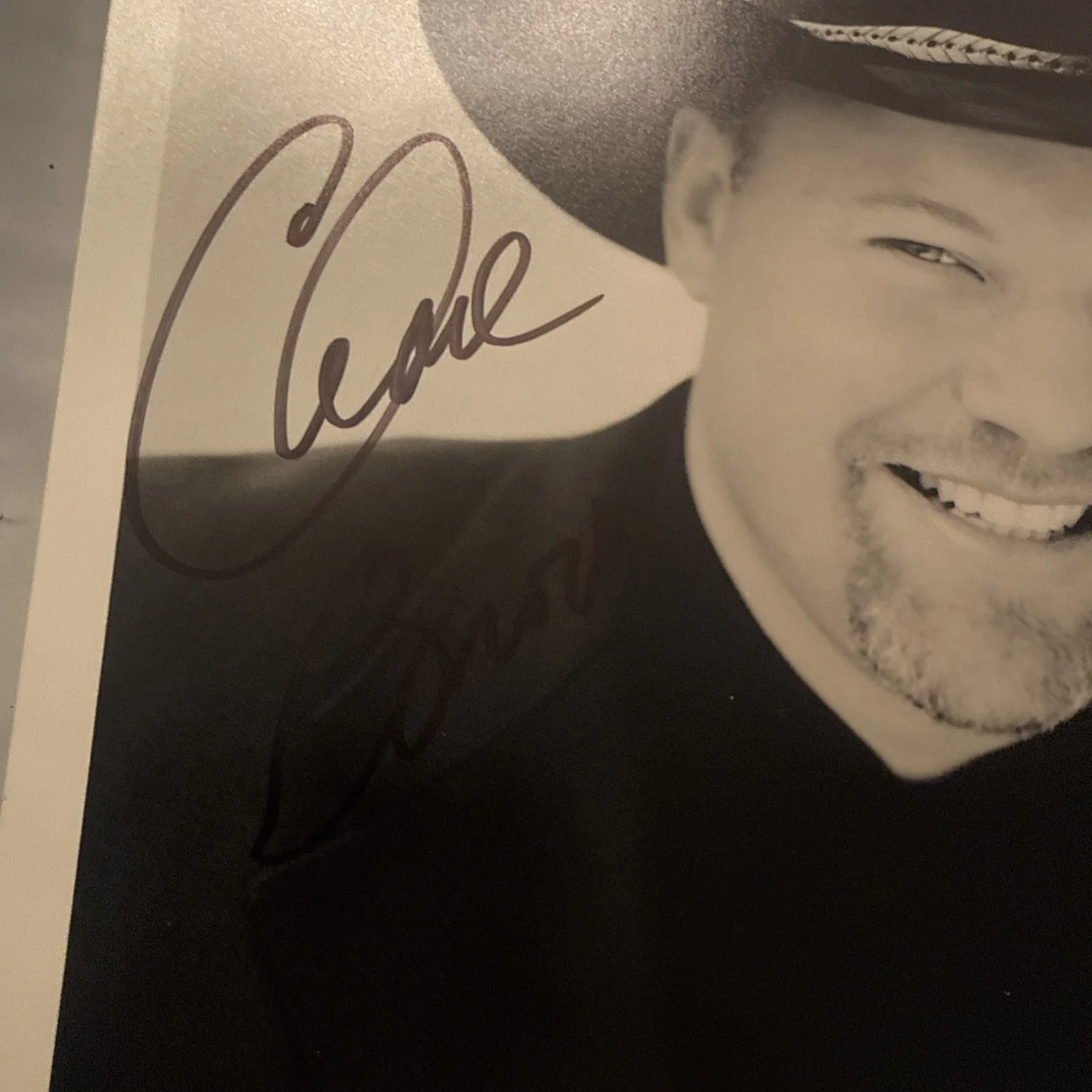 Chad Brock Signed Picture Warner Bros., image 2