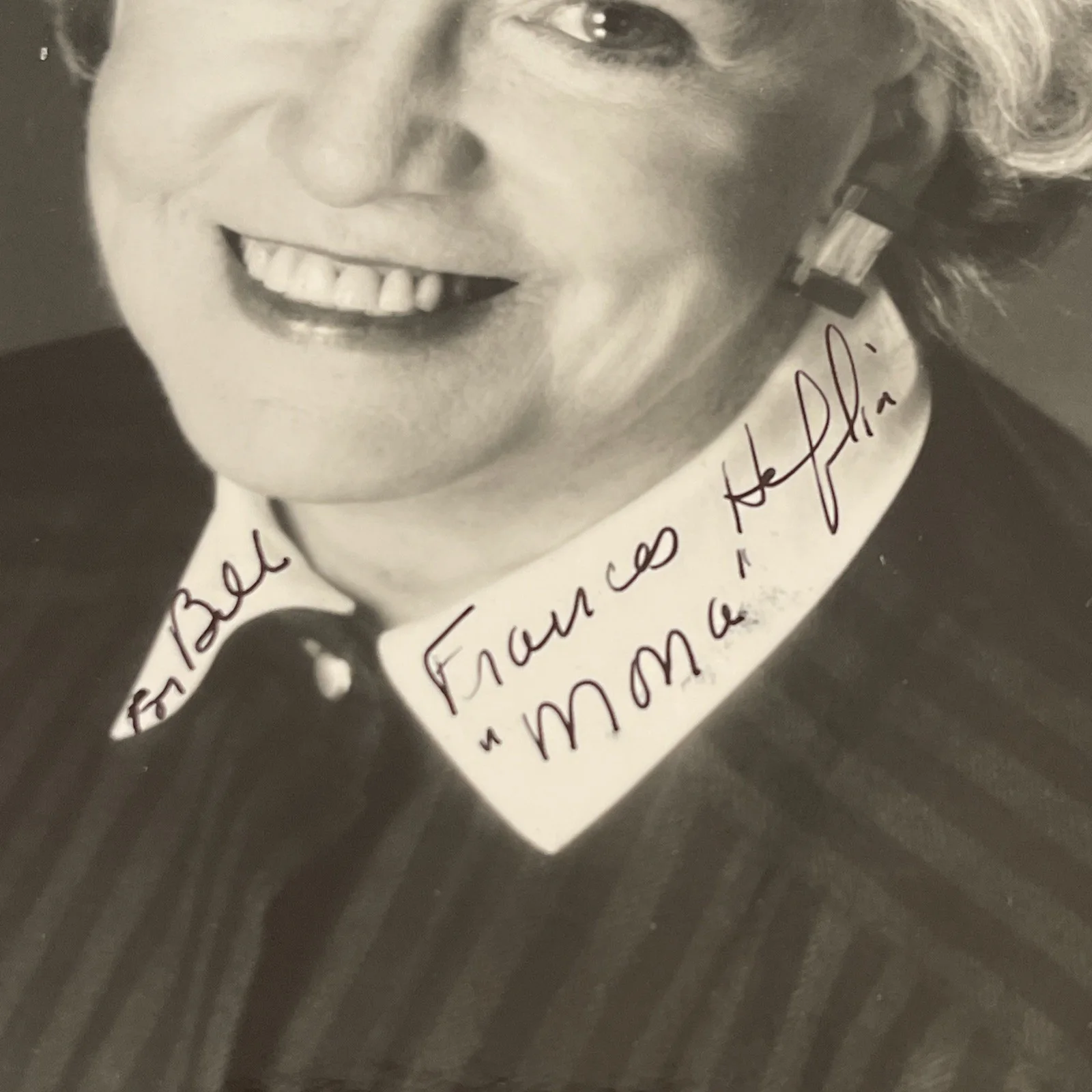 FRANCES HEFLIN “Mona” General Hospital: Hand Signed Celebrity Photo 5 x 7” / KSK, image 2