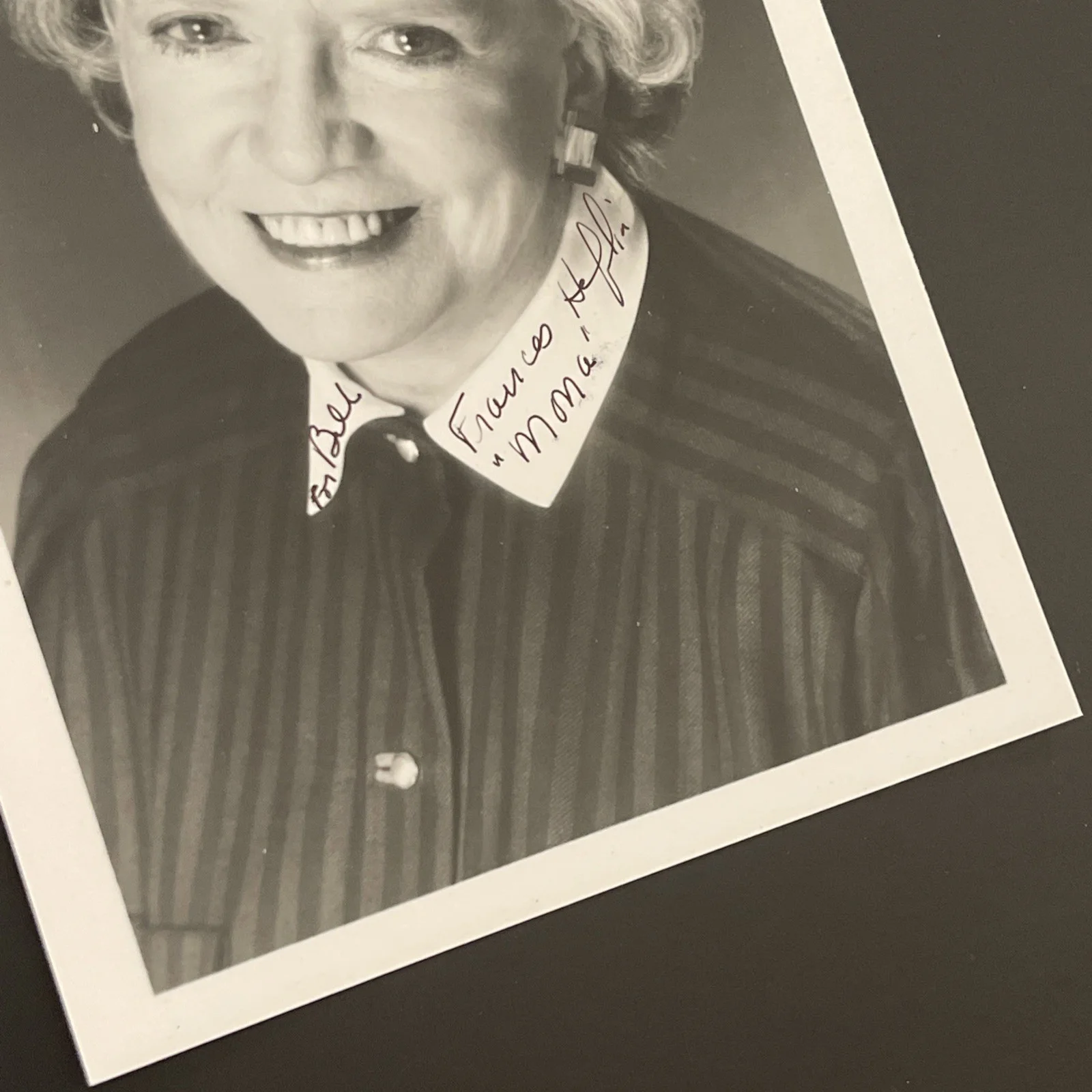 FRANCES HEFLIN “Mona” General Hospital: Hand Signed Celebrity Photo 5 x 7” / KSK, image 4