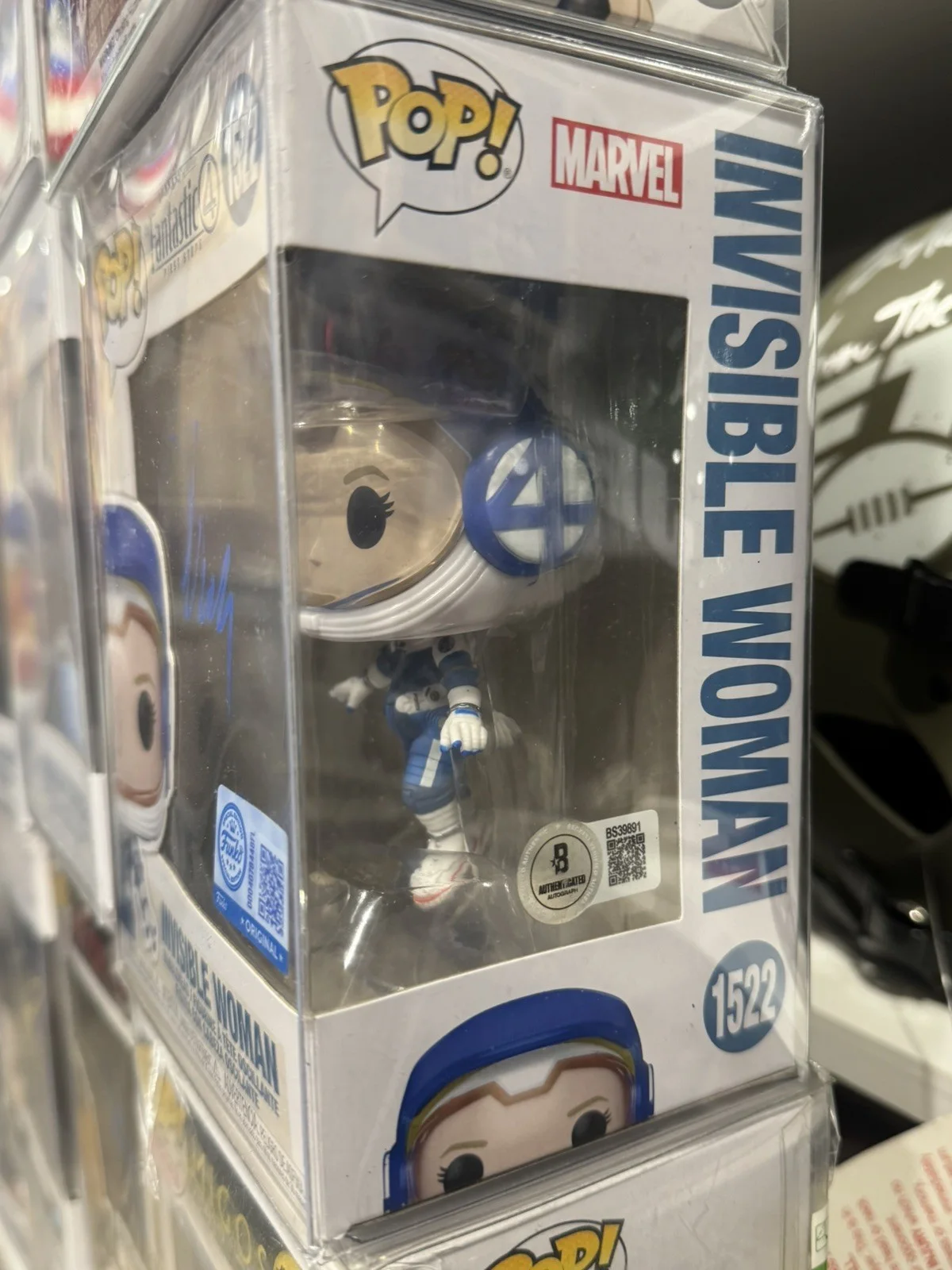 Vanessa Kirby — Vanessa Kirby Signed Autograph Fantastic Four Funko Pop 1522 Beckett BAS, image 2