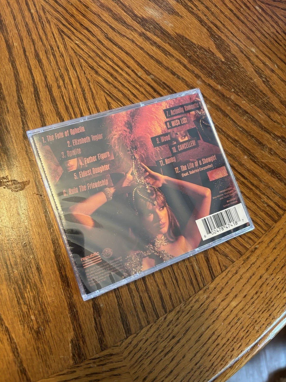 The Life of a Showgirl CD photo 3, изображение 3