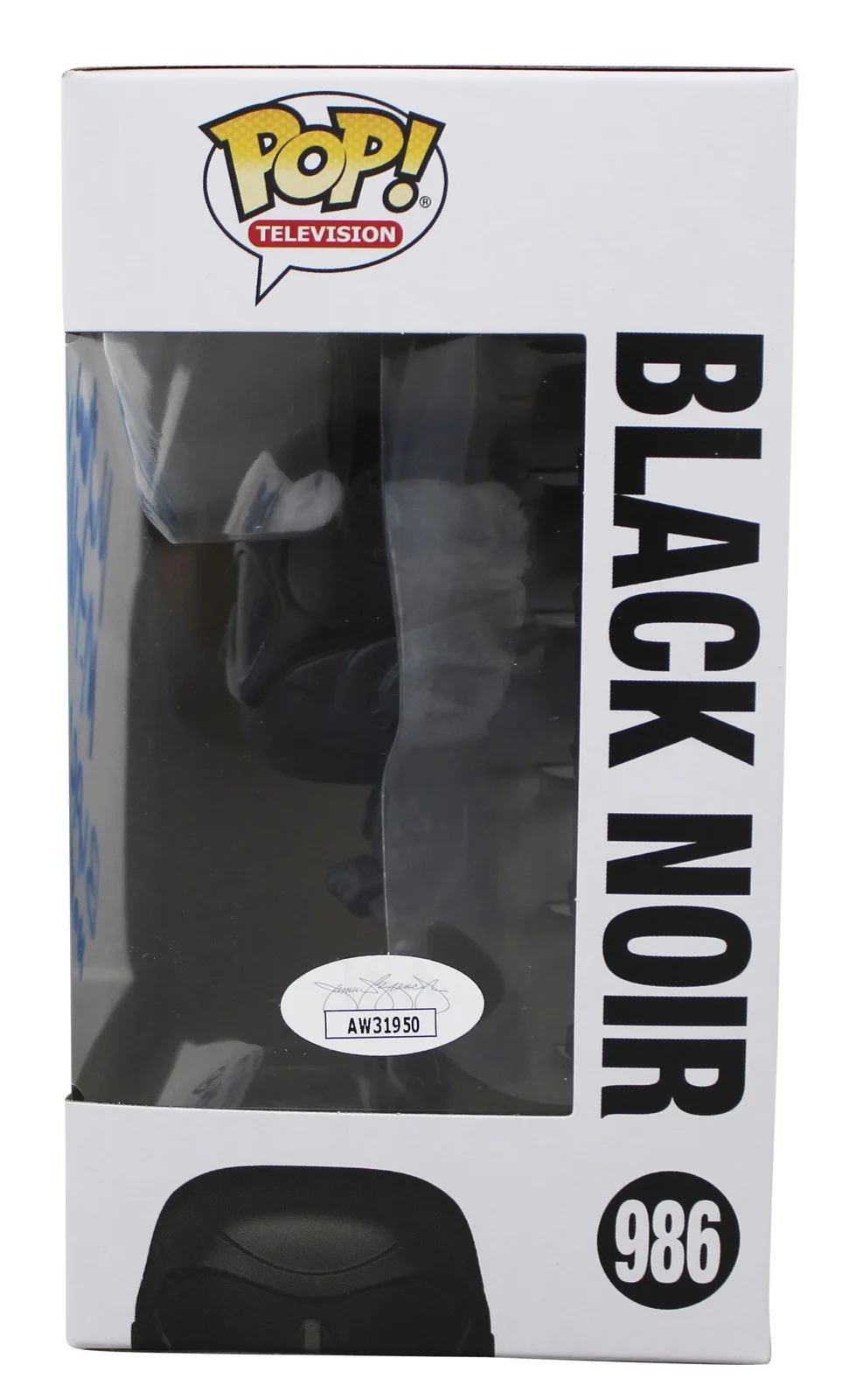 Nathan Mitchell — Nathan Mitchell The Boys "Black Noir" Signed #986 Funko Pop Figure JSA #AW31950, изображение 3