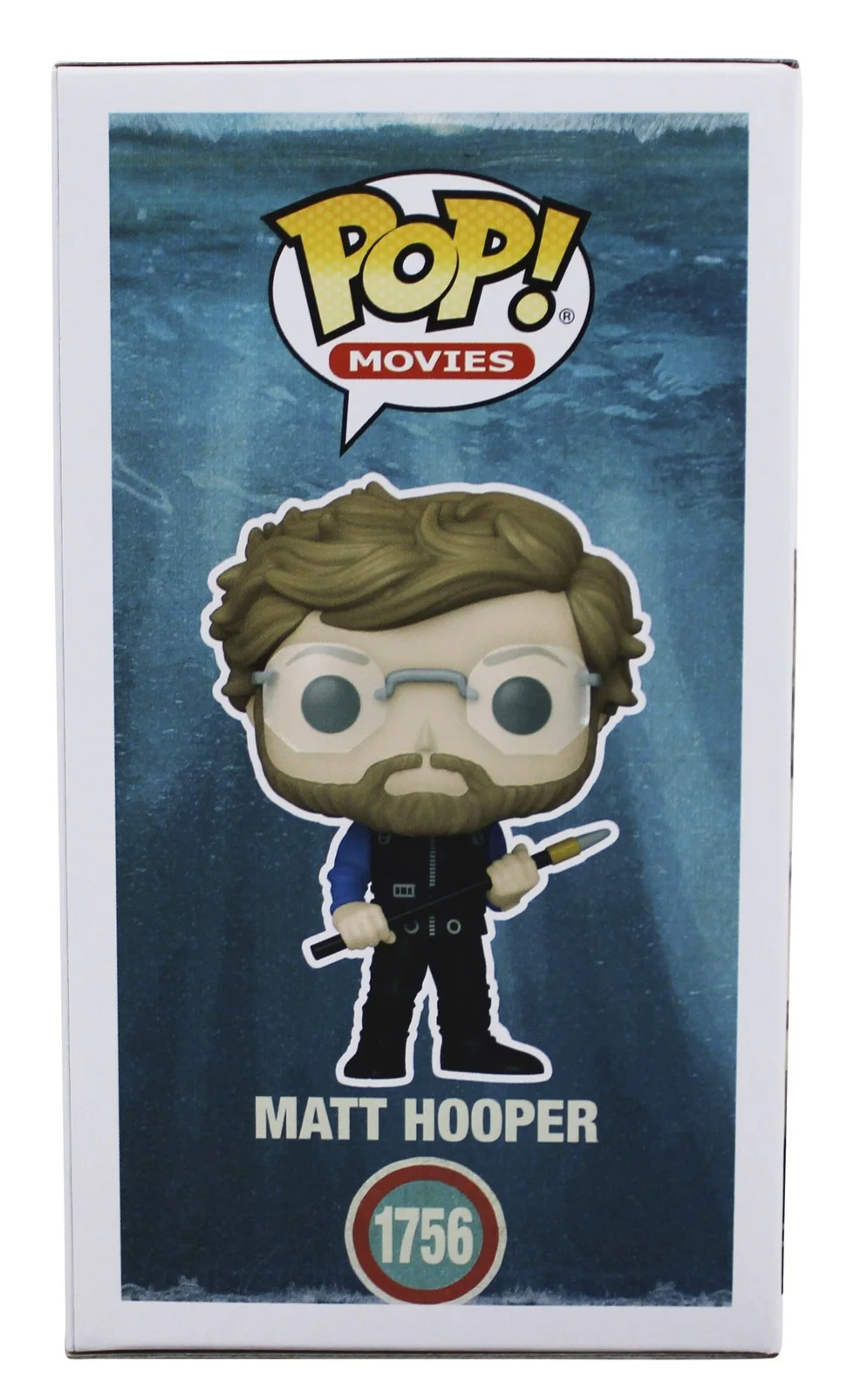 Richard Dreyfuss — Richard Dreyfuss Jaws Signed Matt Hooper #1756 Funko Pop Figure JSA #CF95521, image 5