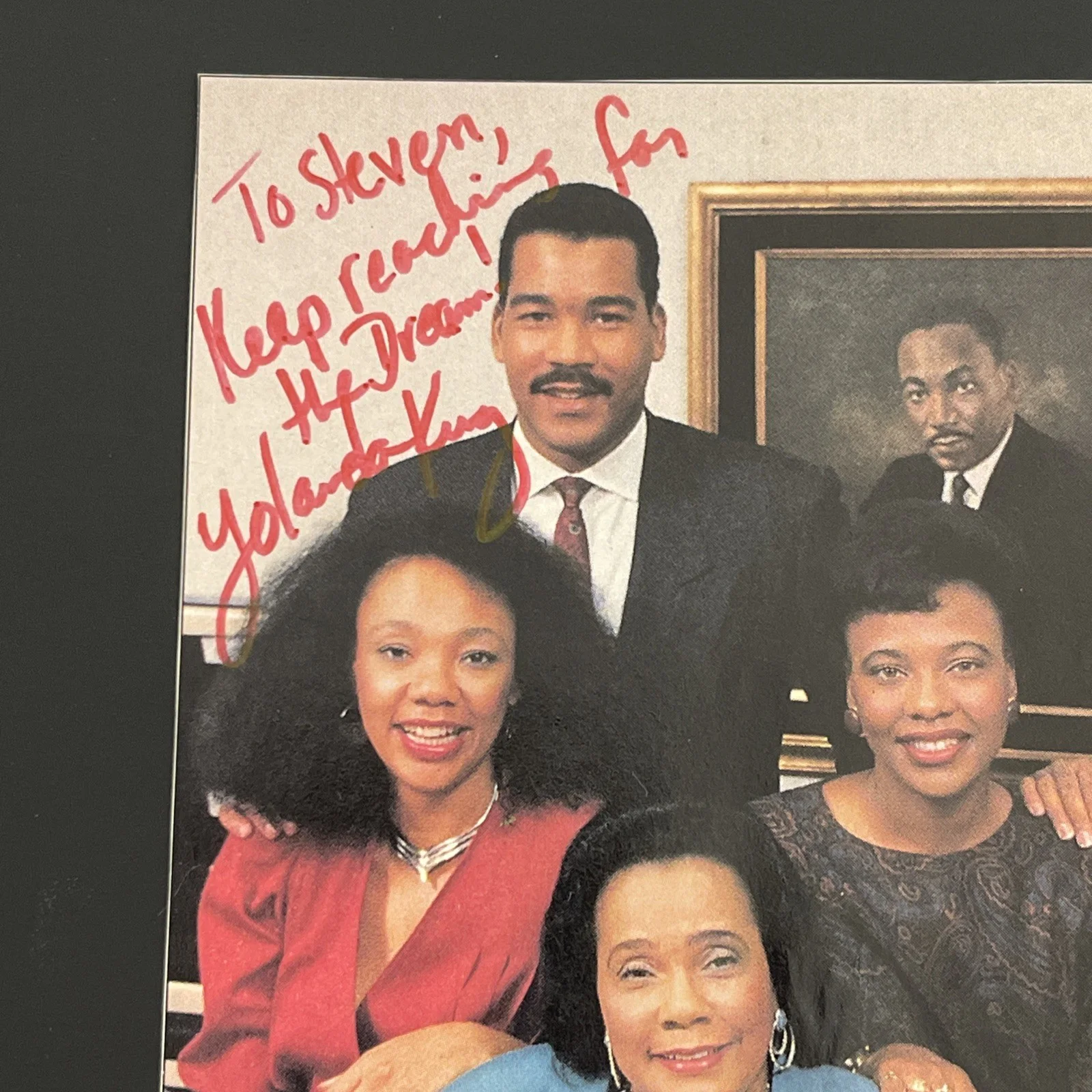 YOLANDA KING Daughter&Grands Martin Luther King Jr. Celebrity Photo 5x7”/KSK, изображение 2
