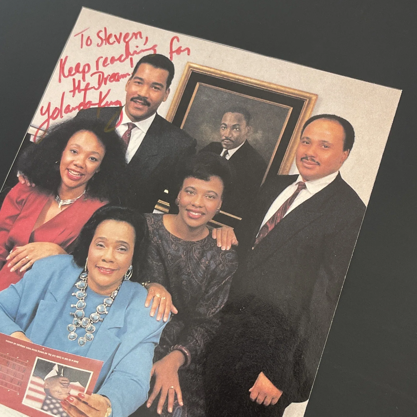 YOLANDA KING Daughter&Grands Martin Luther King Jr. Celebrity Photo 5x7”/KSK, изображение 3