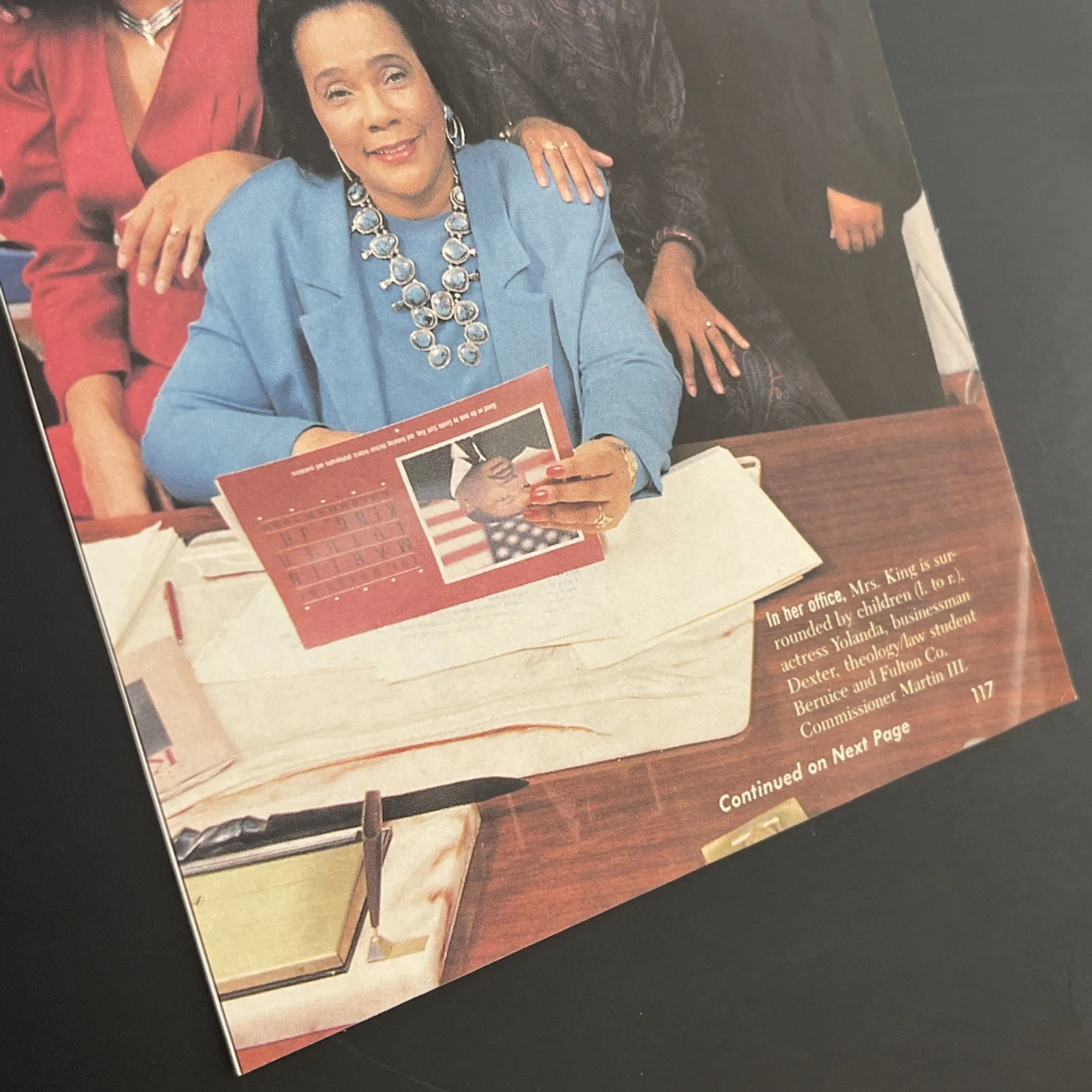 YOLANDA KING Daughter&Grands Martin Luther King Jr. Celebrity Photo 5x7”/KSK, изображение 4