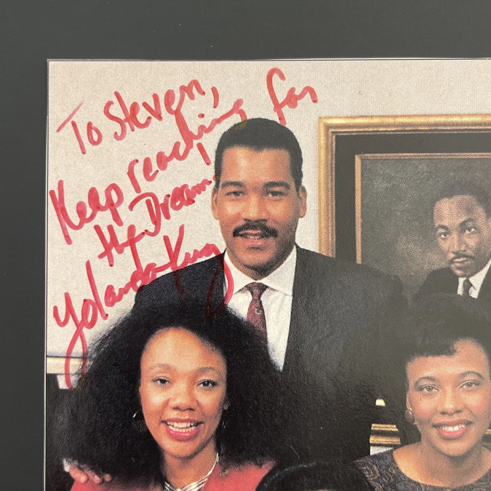 YOLANDA KING Daughter&Grands Martin Luther King Jr. Celebrity Photo 5x7”/KSK, изображение 5