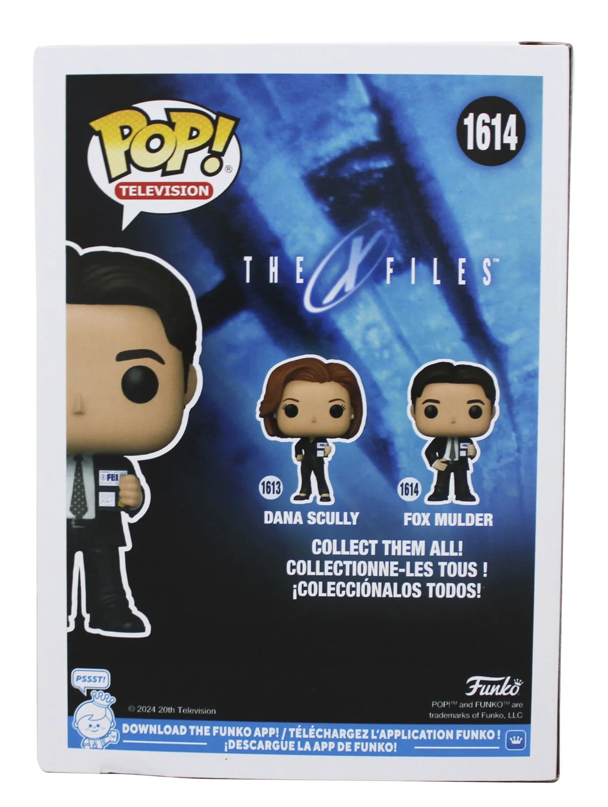 David Duchovny — David Duchovny The X-Files Signed Fox Mulder #1614 Funko Pop Figure JSA #CI32782, изображение 4
