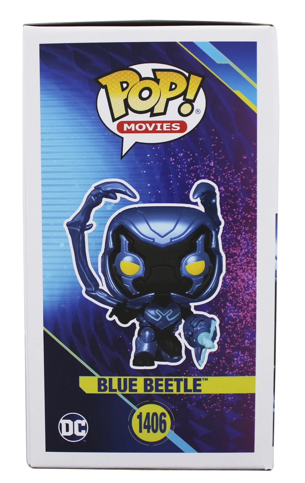 Xolo Mariduena — Xolo Mariduena Blue Beetle Signed #1406 Funko Pop Vinyl Figure BAS #BN36431, image 5