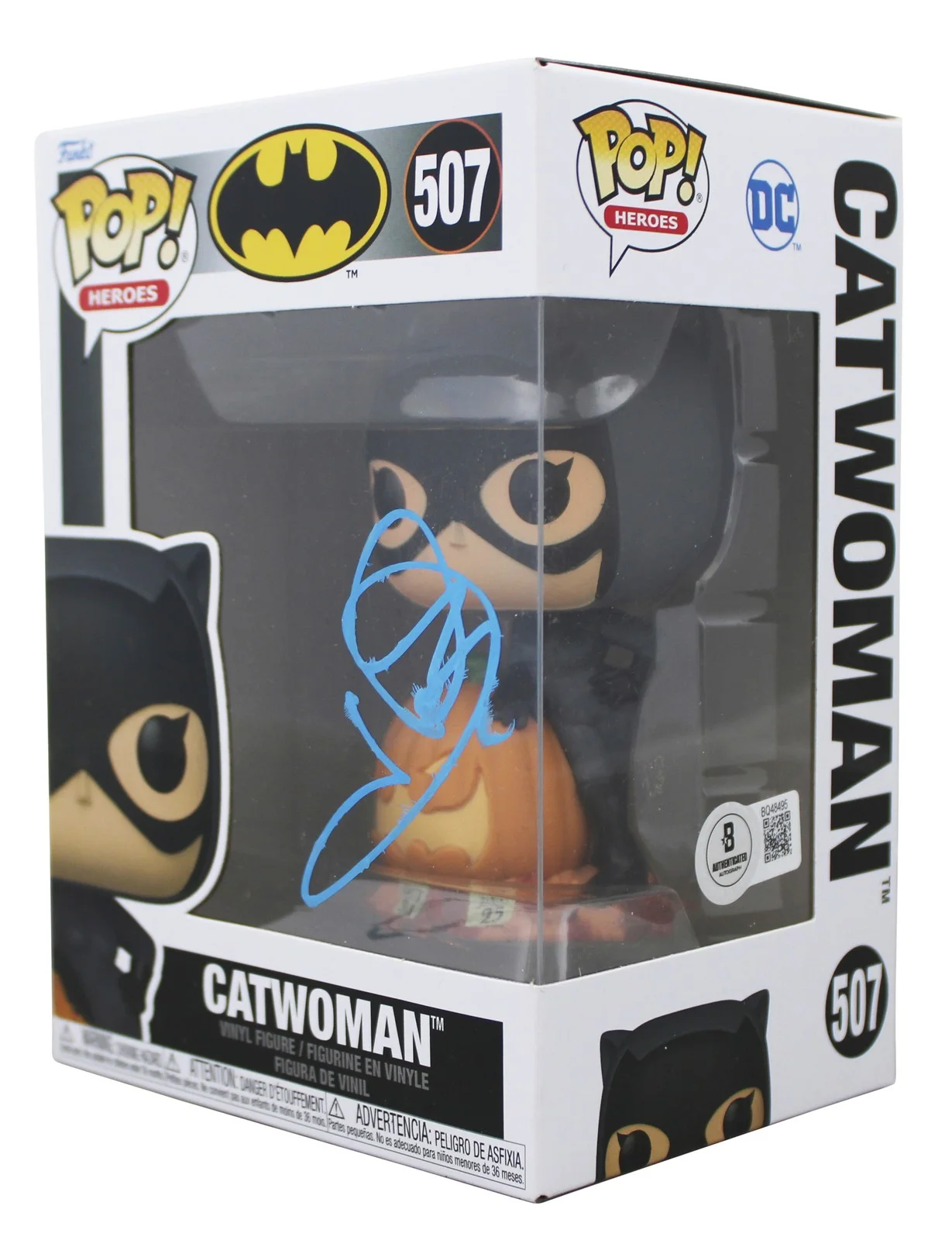 Halle Berry — Halle Berry Catwoman Authentic Signed #507 Funko Pop Vinyl Figure BAS #BQ48495, изображение 2