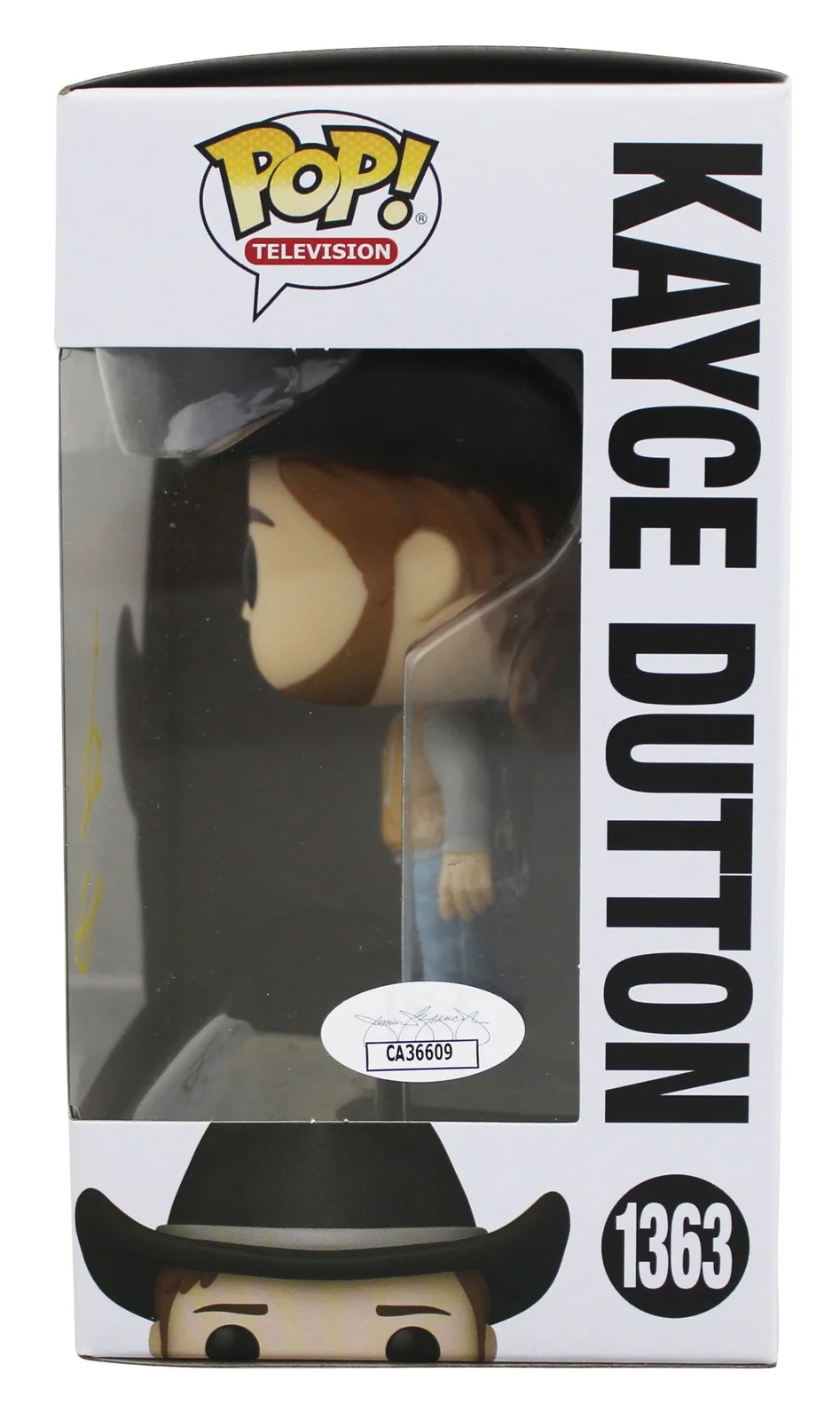 Luke Grimes — Luke Grimes Yellowstone Signed Kayce Dutton #1363 Funko Pop Figure JSA #CA36609, изображение 3