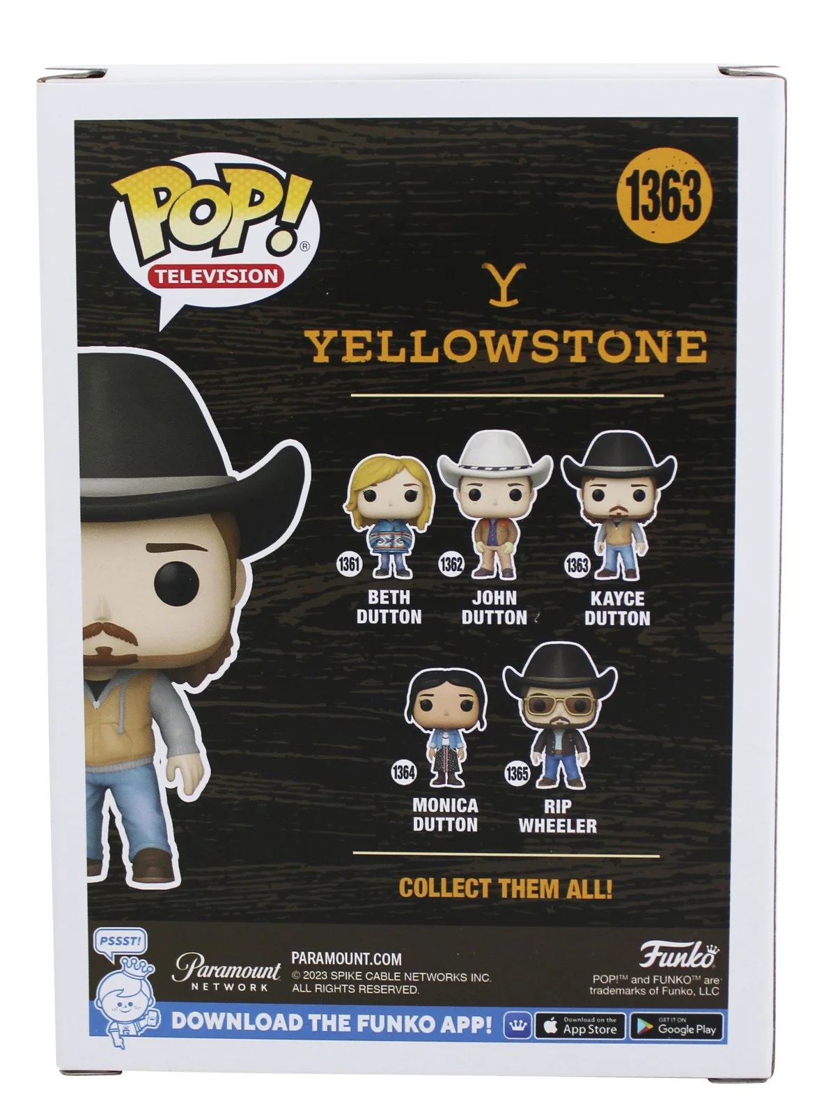 Luke Grimes — Luke Grimes Yellowstone Signed Kayce Dutton #1363 Funko Pop Figure JSA #CA36609, изображение 4