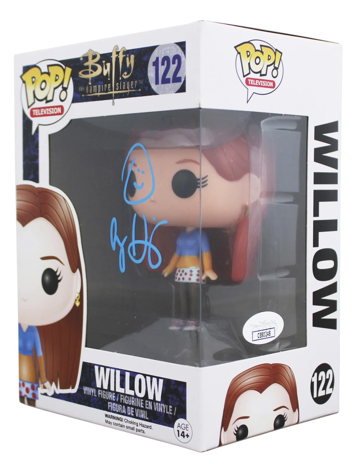 Alyson Hannigan — Alyson Hannigan Buffy the Vampire Slayer Signed #122 Funko Pop Figure JSA, image 2