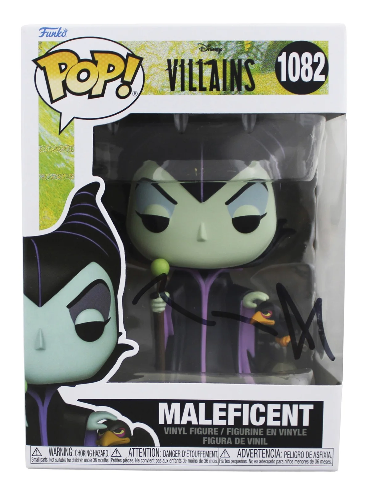 Angelina Jolie — Angelina Jolie Maleficent Signed #1082 Funko Pop Vinyl Figure BAS #BQ56458
