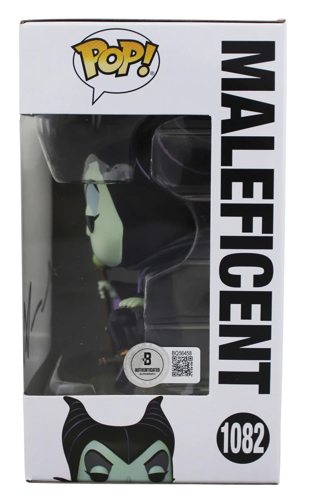 Angelina Jolie — Angelina Jolie Maleficent Signed #1082 Funko Pop Vinyl Figure BAS #BQ56458, изображение 3