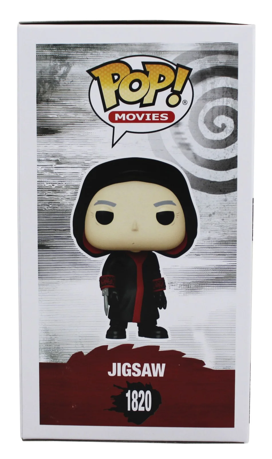 Tobin Bell — Tobin Bell Saw "Jigsaw" Signed #1820 Funko Pop Vinyl Figure BAS Wit #3W152035, image 5