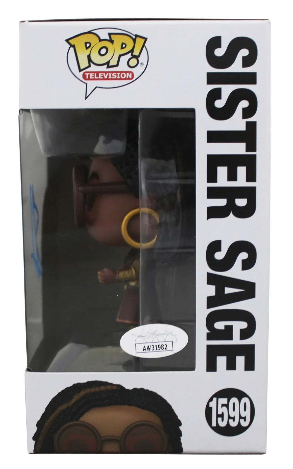 Susan Heyward — Susan Heyward The Boys Signed Sister Sage #1599 Funko Pop Figure JSA #AW31982, изображение 3