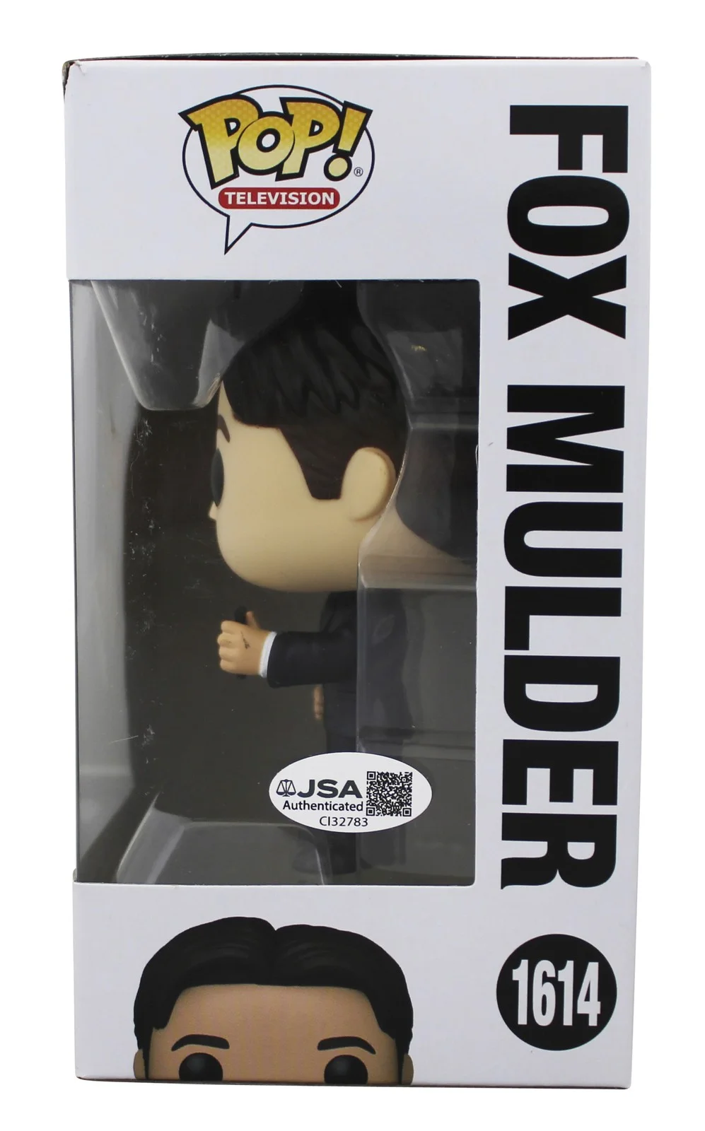 David Duchovny — David Duchovny The X-Files Signed Fox Mulder #1614 Funko Pop Figure JSA #CI32783, изображение 3