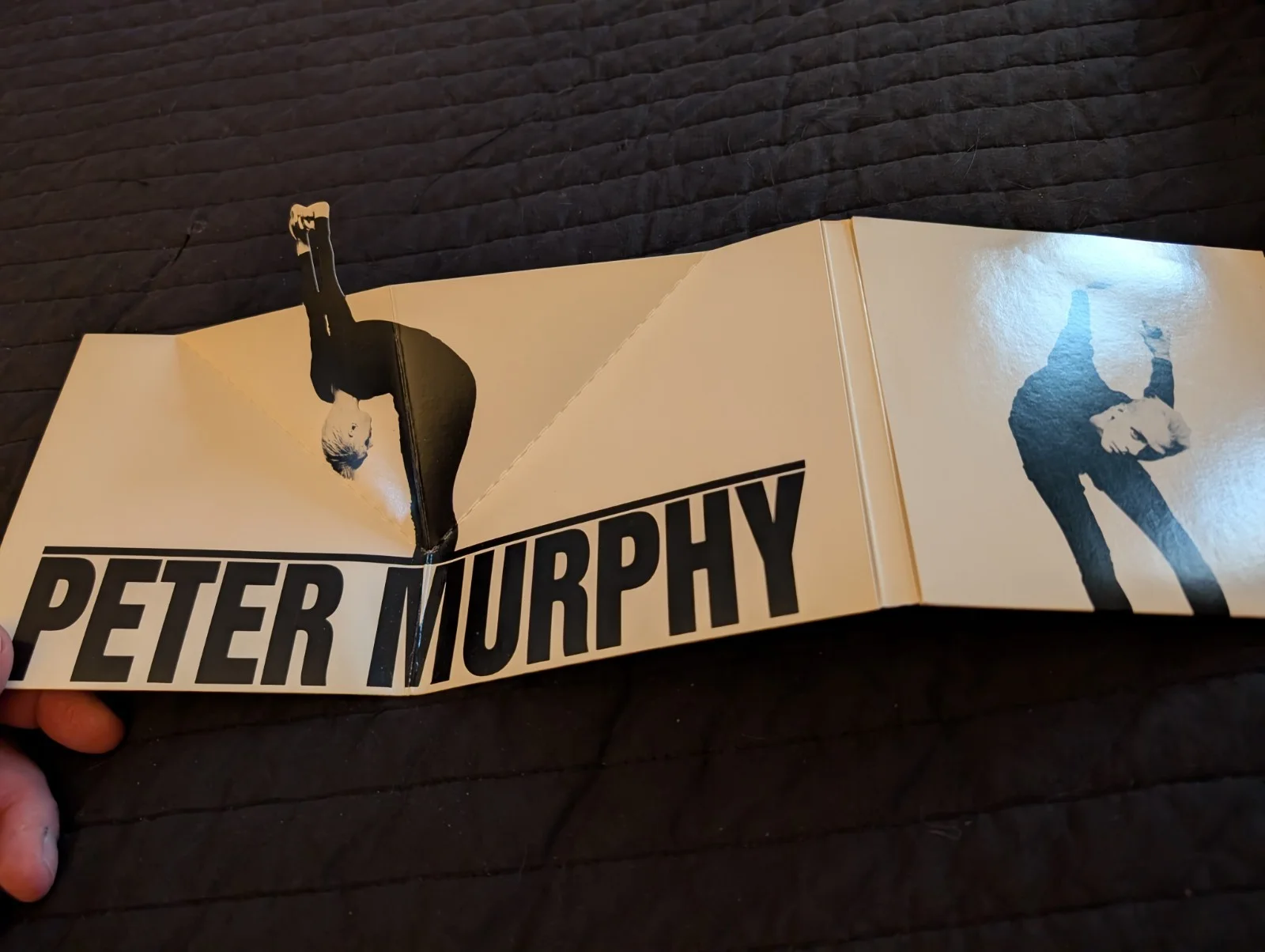 Peter Murphy Signed Deep Limited Pop Up Edition CD, image 3