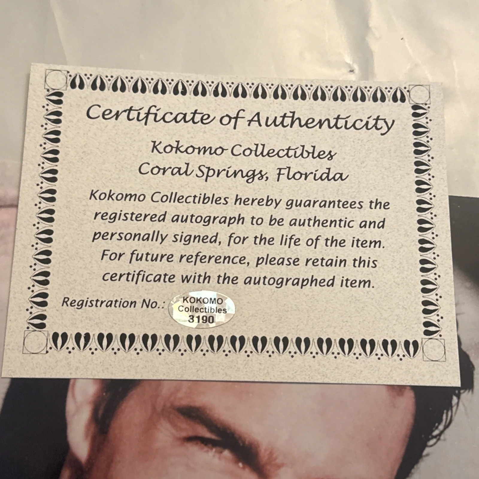 Tom Cruise — Tom Cruise Signed Photo W COA, image 4