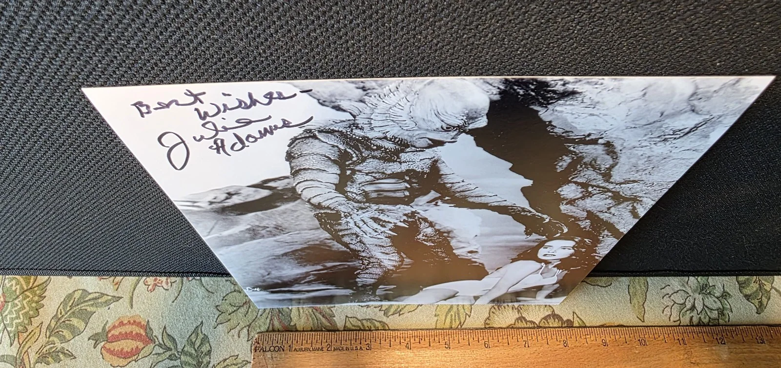 Julie Adams — Actress Julie Adams Autographed 8x10 Photo Creature of the Black Lagoon Movie, изображение 5