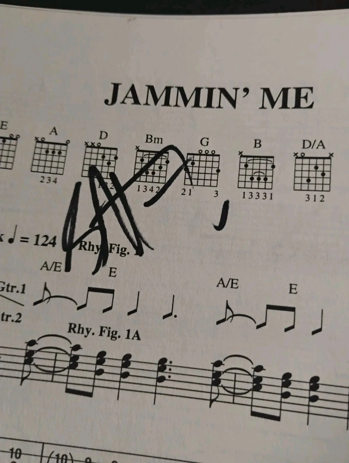 STEVE FERRONE TOM PETTY DRUMMER SIGNED AUTOGRAPHED 8x12 LYRIC SHEET MUSIC RARE, image 2